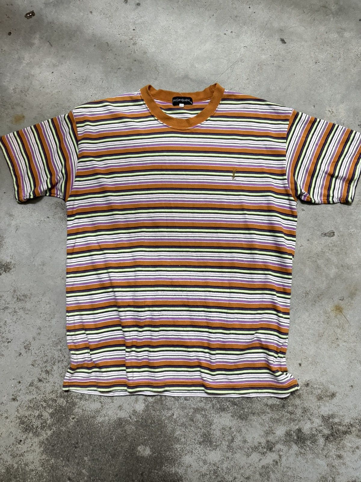Yves Saint Laurent SIMPLE LOGO YSL TEE Size US M / EU 48-50 / 2 - 1 Thumbnail