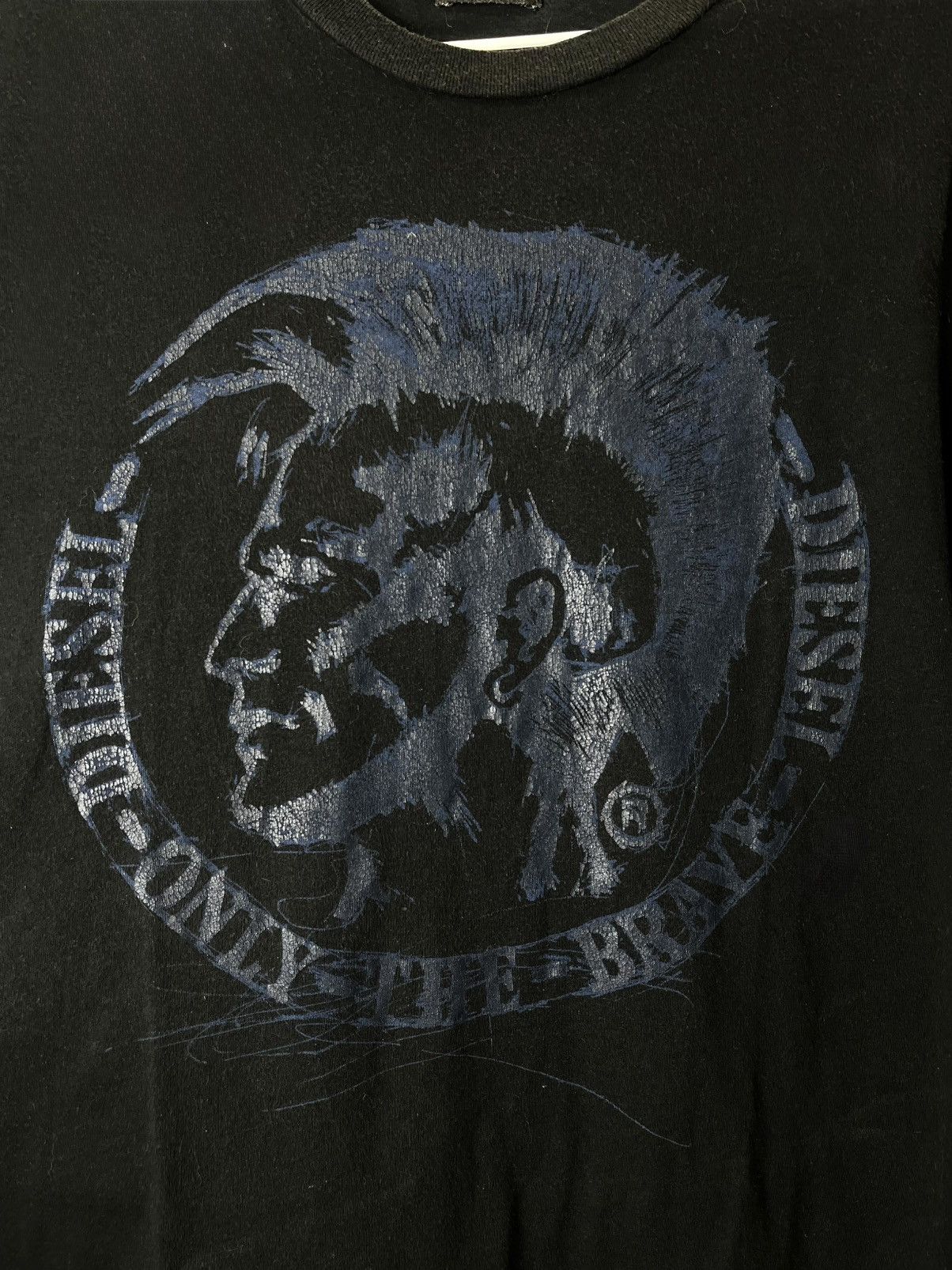 Diesel Vintage Designer Diesel Denim Patches T Shirt Size US S / EU 44-46 / 1 - 2 Thumbnail