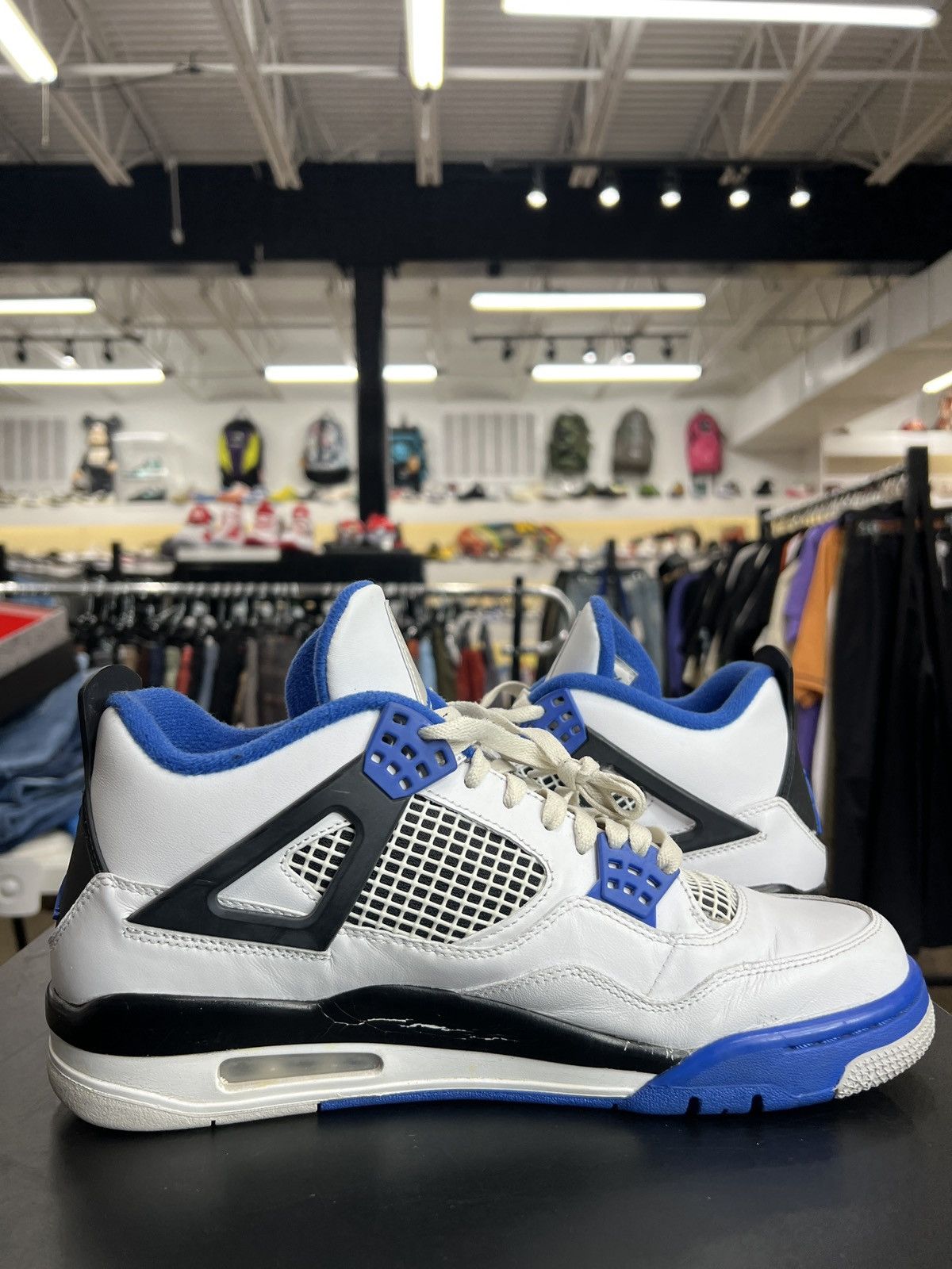 Jordan Brand Air Jordan 4 Motorsport Sz. 10 (2017) Size US 10 / EU 43 - 4 Thumbnail