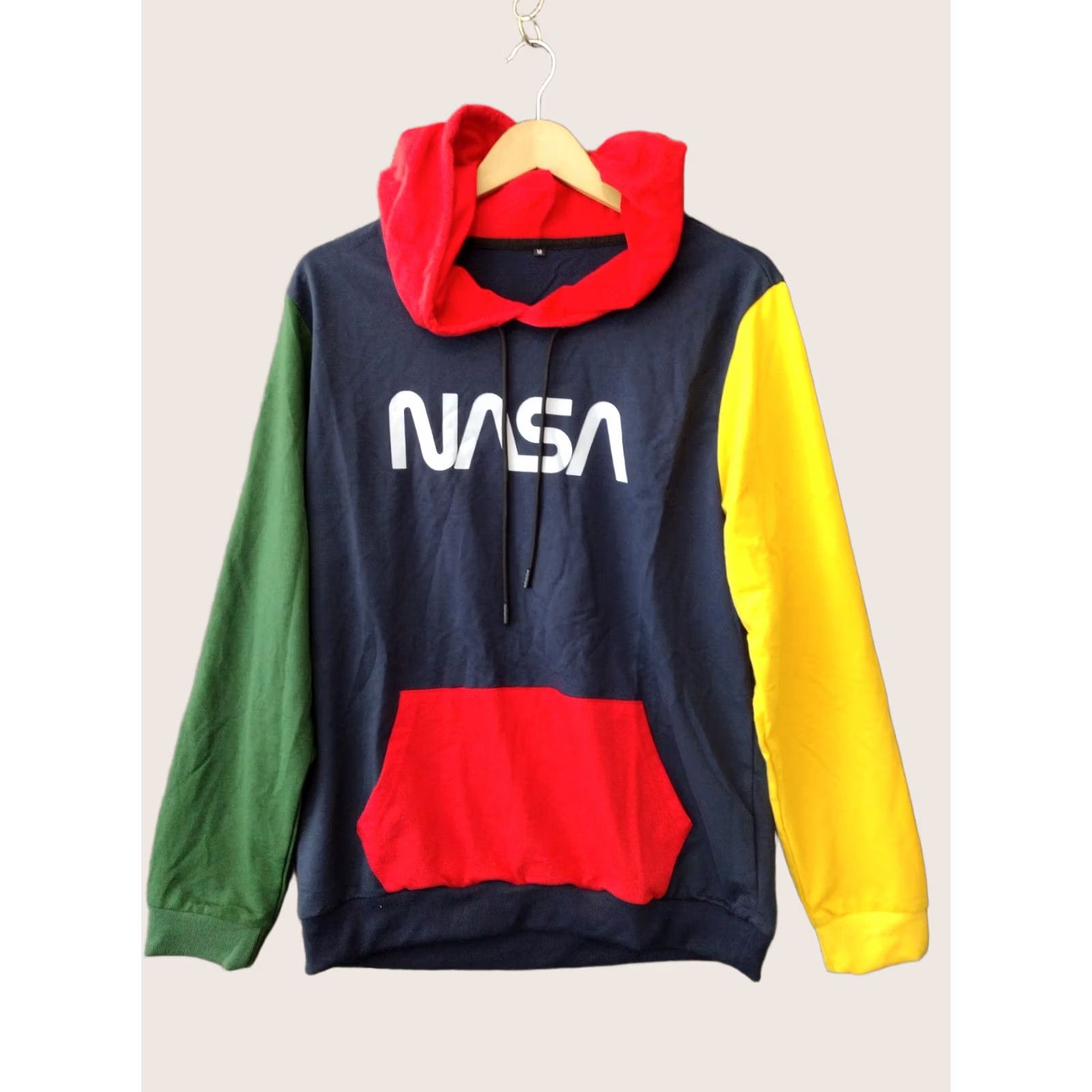 NASA NASA Unbranded Logo Hoodie Sweatshirt Multicolor Size M Men Hoodie Crew Neck Pullover Size US M / EU 48-50 / 2 - 1 Thumbnail