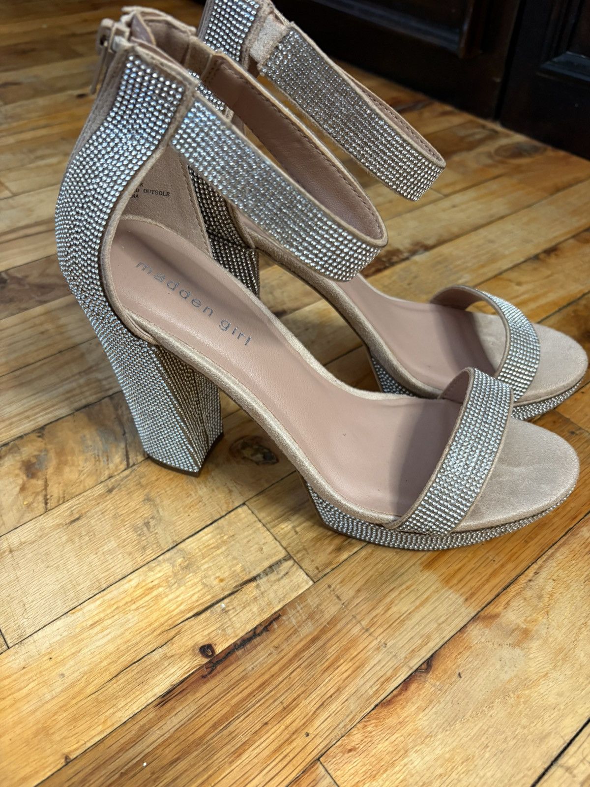Other Madden Girl rhinestone sandals Size US 10 / IT 40 - 1 Thumbnail