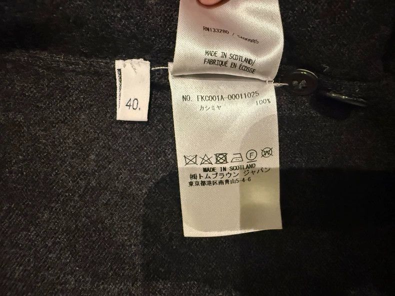 Thom Browne Thom Browne Cashmere cardigan Size S / US 4 / IT 40 - 6 Thumbnail
