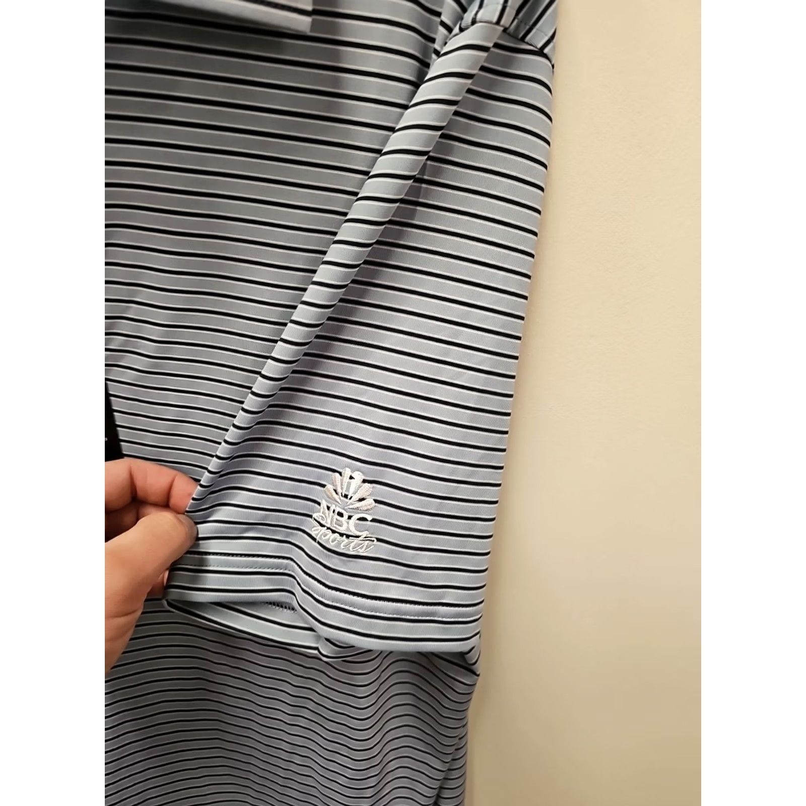 Footjoy FootJoy Polo Shirt L Men Blue Stripe Classic Lisle 5/5ss UV Breathable Quick Dry Moisture Wicking FJ Logo Polo Shirt Classic Fit Vintage No Size US L / EU 52-54 / 3 - 3 Thumbnail