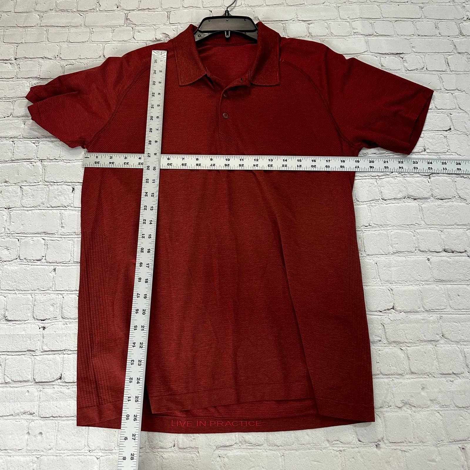 Lululemon Mens Lululemon Polo Size US L / EU 52-54 / 3 - 6 Thumbnail