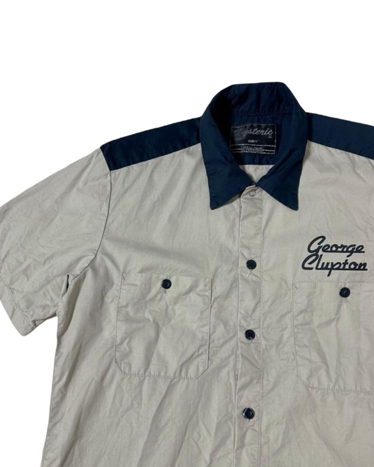 Hysteric Glamour George Clinton Polo Work T-Shirt Size US M / EU 48-50 / 2 - 5 Thumbnail