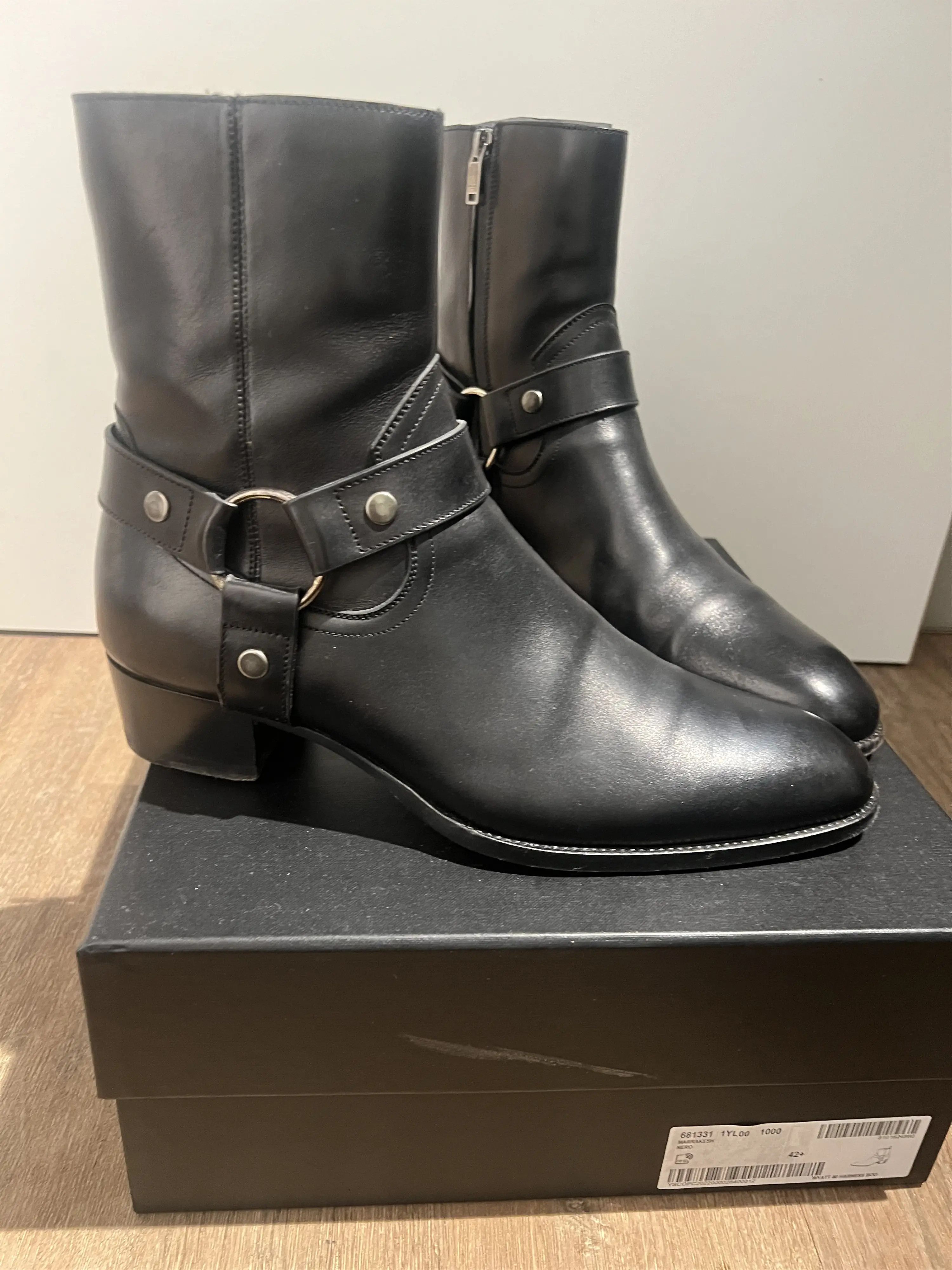 Saint Laurent Paris × Yves Saint Laurent SLP Harness boots | Grailed