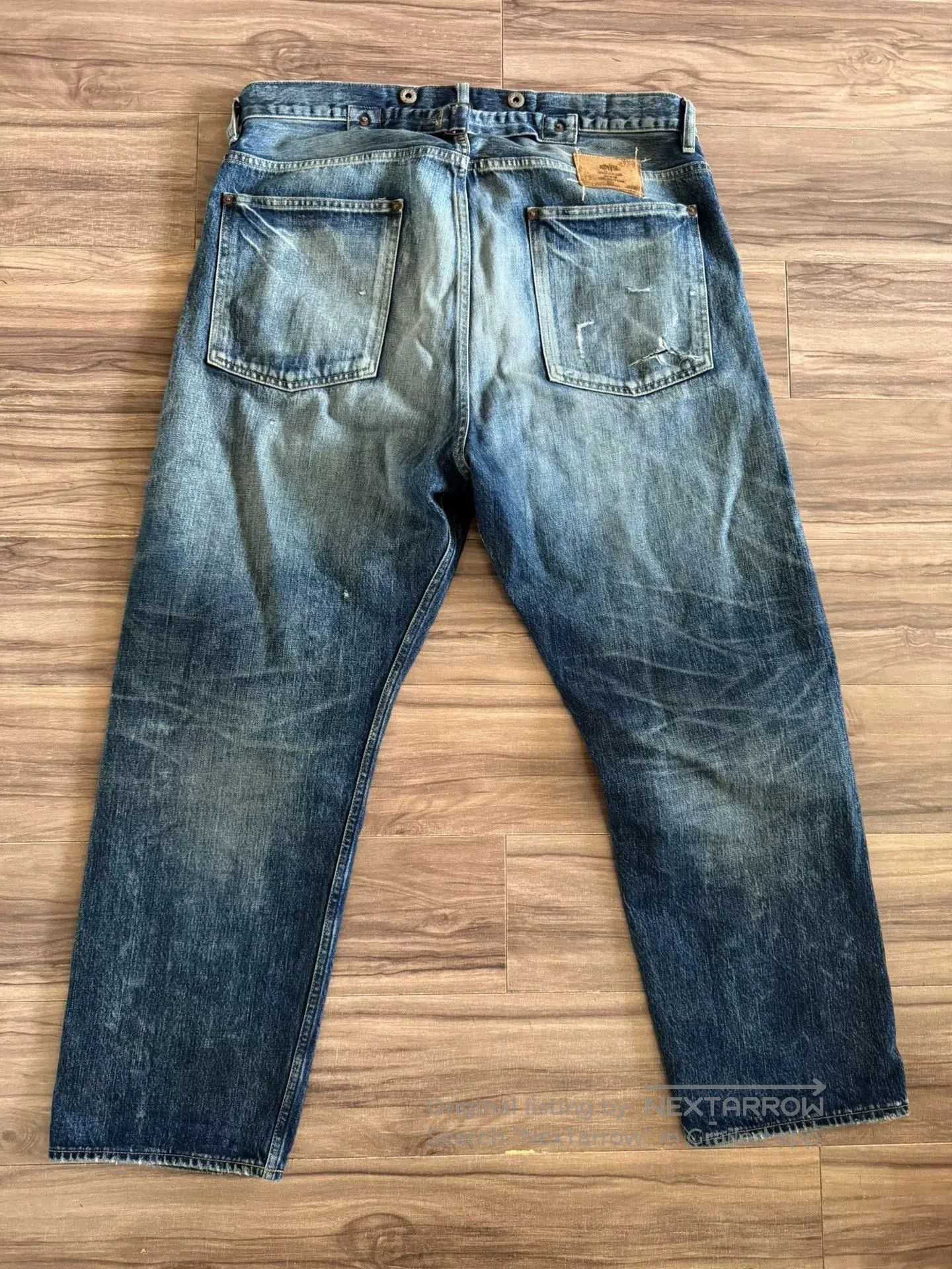 Madness MADNESS 24AW Japanese Denim Jeans. Size US 38 / EU 54 - 3 Thumbnail
