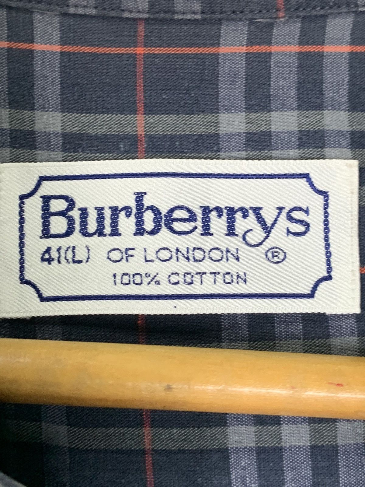 Burberry × Flannel × Vintage Burberrys Size US L / EU 52-54 / 3 - 14 Thumbnail