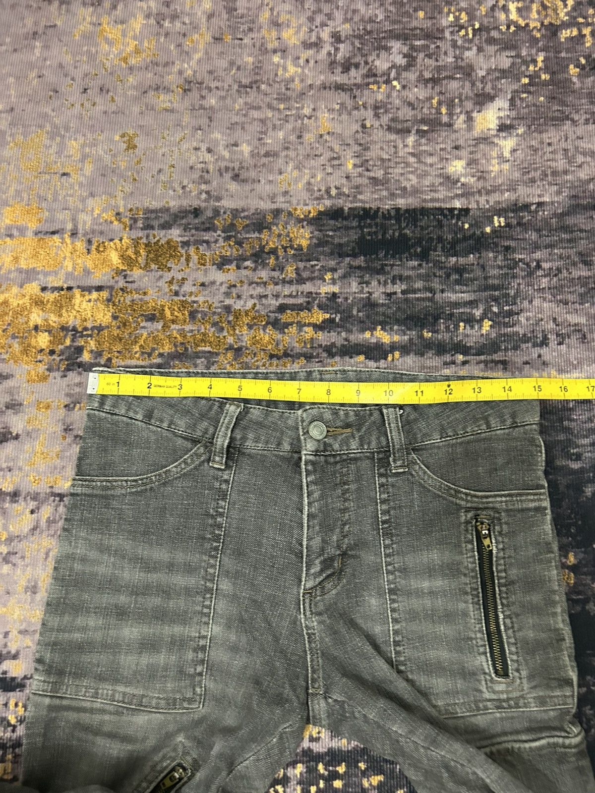 Tete Homme Japanese Bondage Cargo Flare Jeans Size US 30 / EU 46 - 16 Thumbnail
