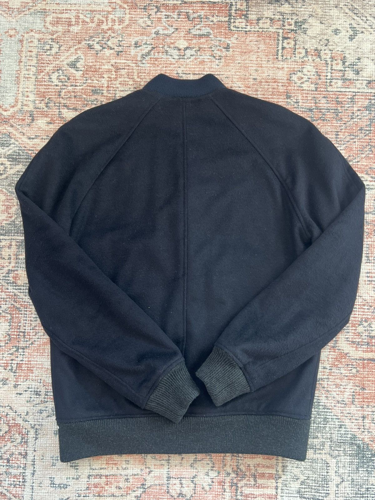 A.P.C. A.P.C. Wool Bomber - XS - Dark Navy Size US XS / EU 42 / 0 - 6 Thumbnail