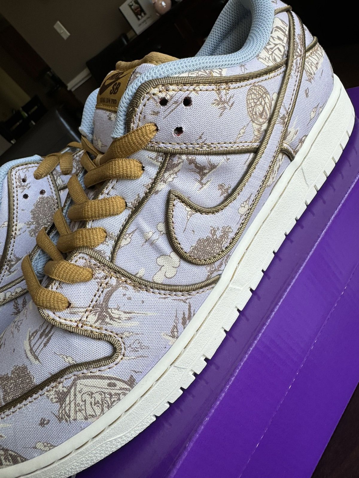 Nike SB Nike SB Dunk Low City Of Style Pastoral Print Size US 13 / EU 46 - 2 Thumbnail