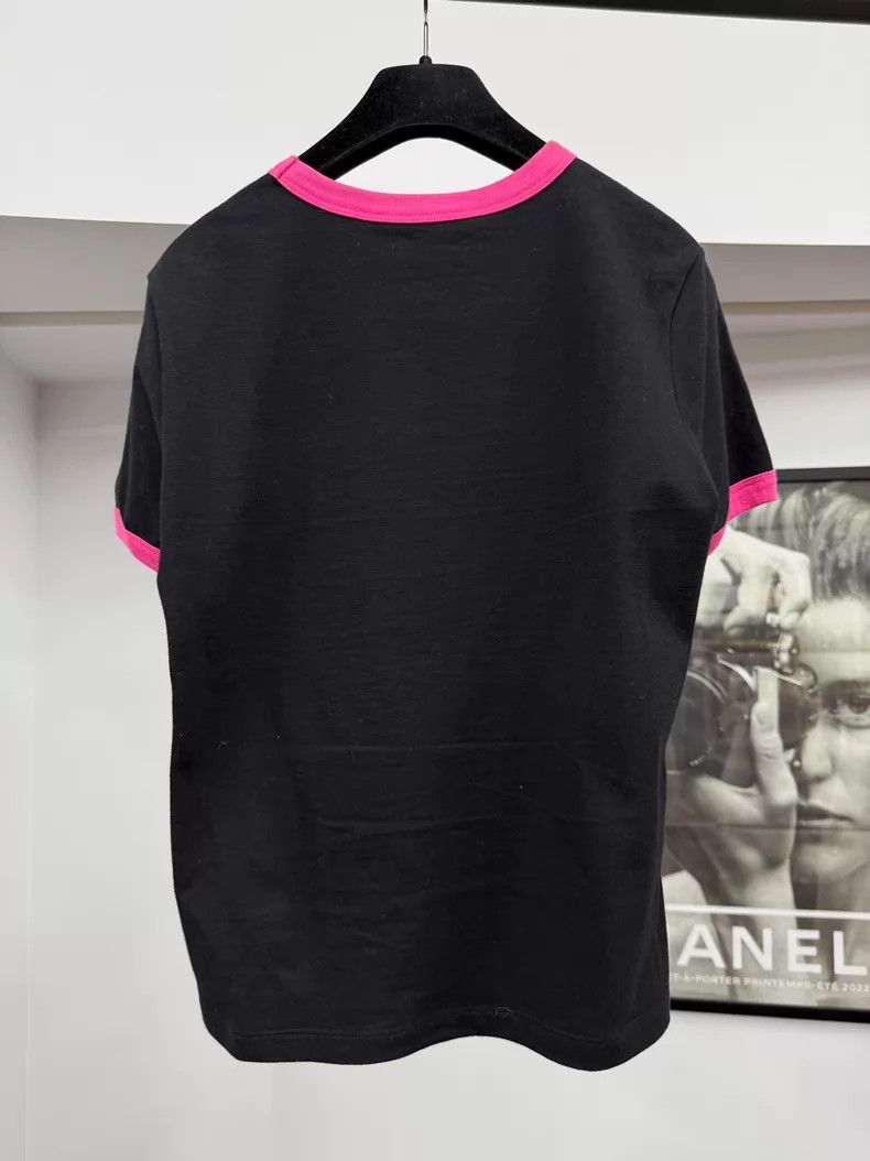 Gucci Gucci Black ice cream rhinestone short sleeves Size M / US 6-8 / IT 42-44 - 2 Thumbnail