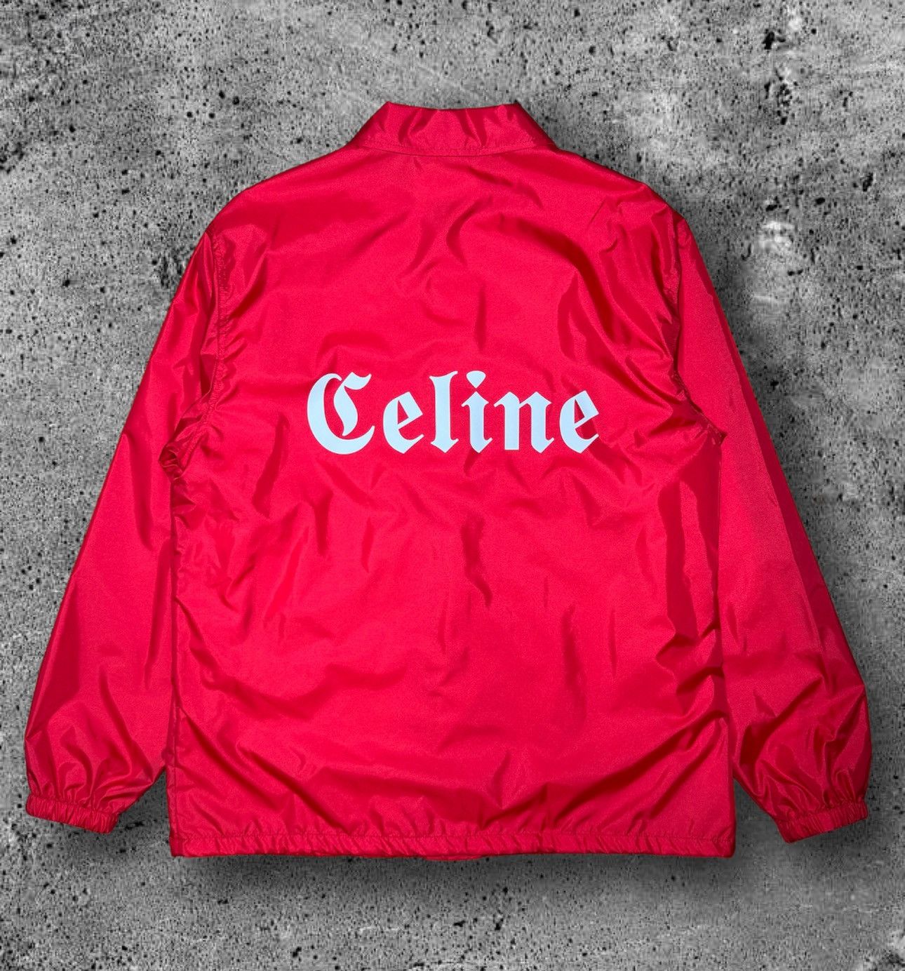 Celine × Hedi Slimane CELINE HOMME “SS22 COACH JACKET CELINE NYLON” Size US M / EU 48-50 / 2 - 7 Thumbnail