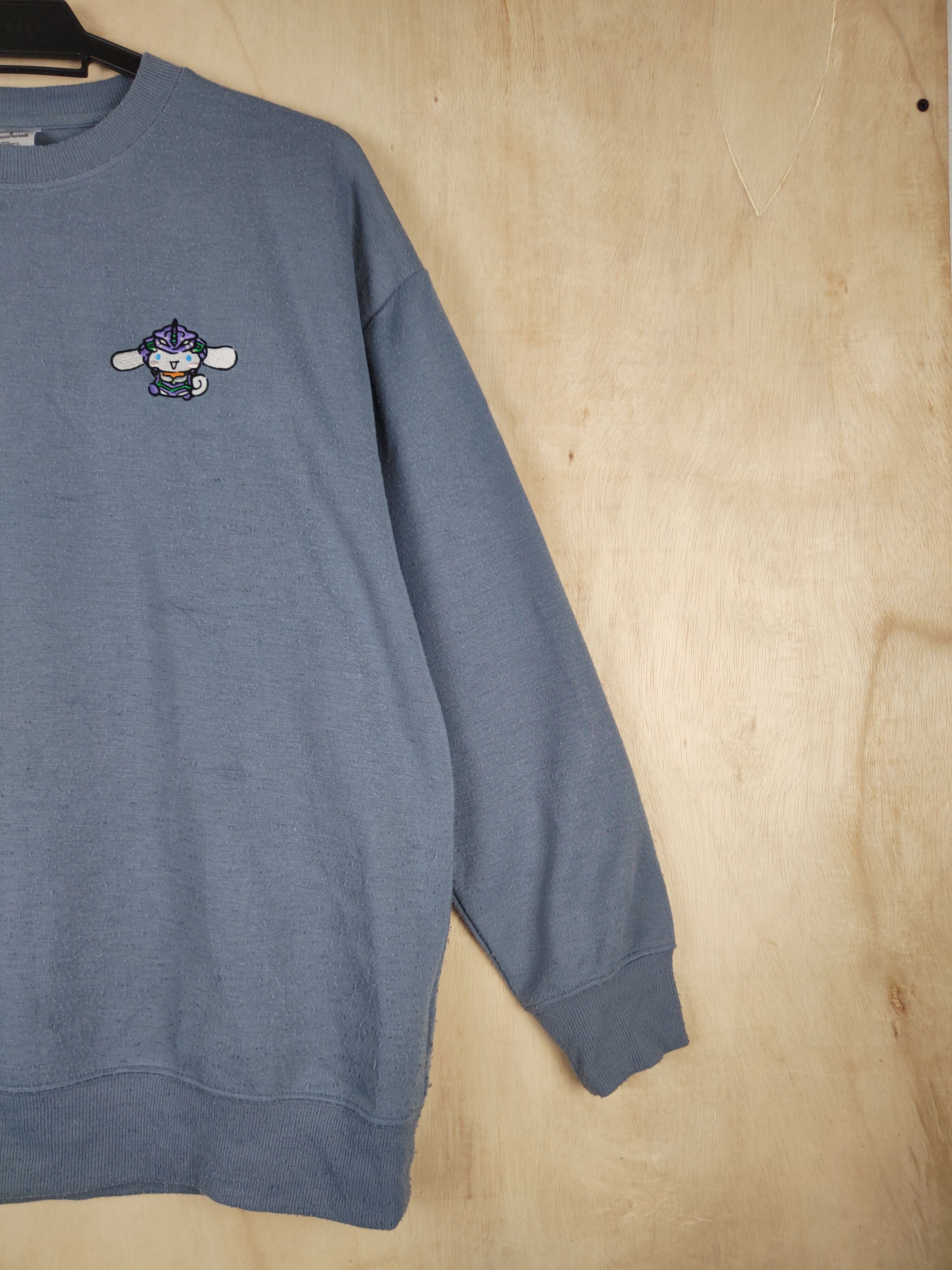 Anime Evangelion Cinnamoroll cartoon japan Sweatshirts #S2457 Size L / US 10 / IT 46 - 6 Thumbnail