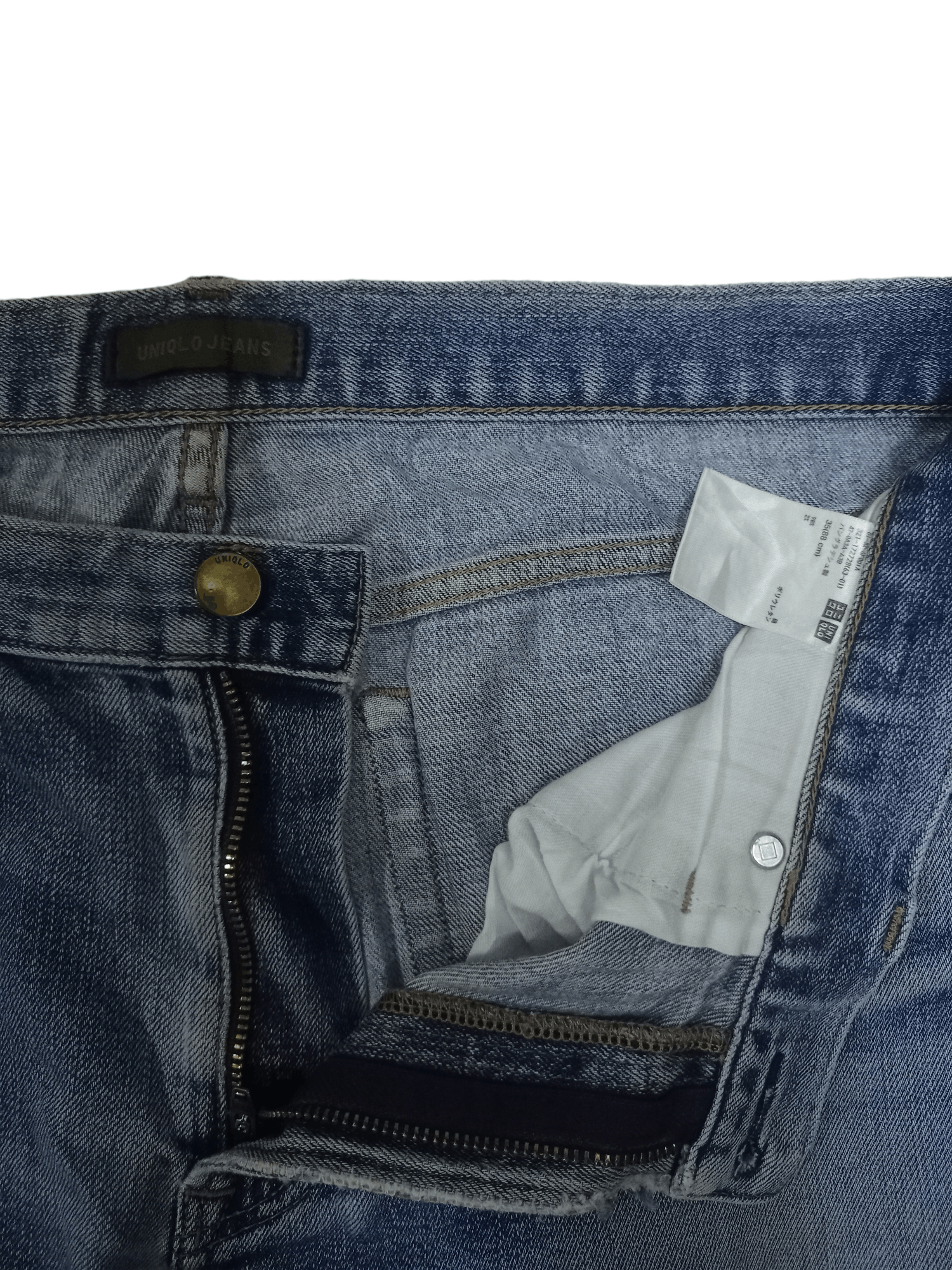 Uniqlo Vintage Japanese Uniqlo Blue Wash Selvedge Jeans Size US 34 / EU 50 - 4 Thumbnail