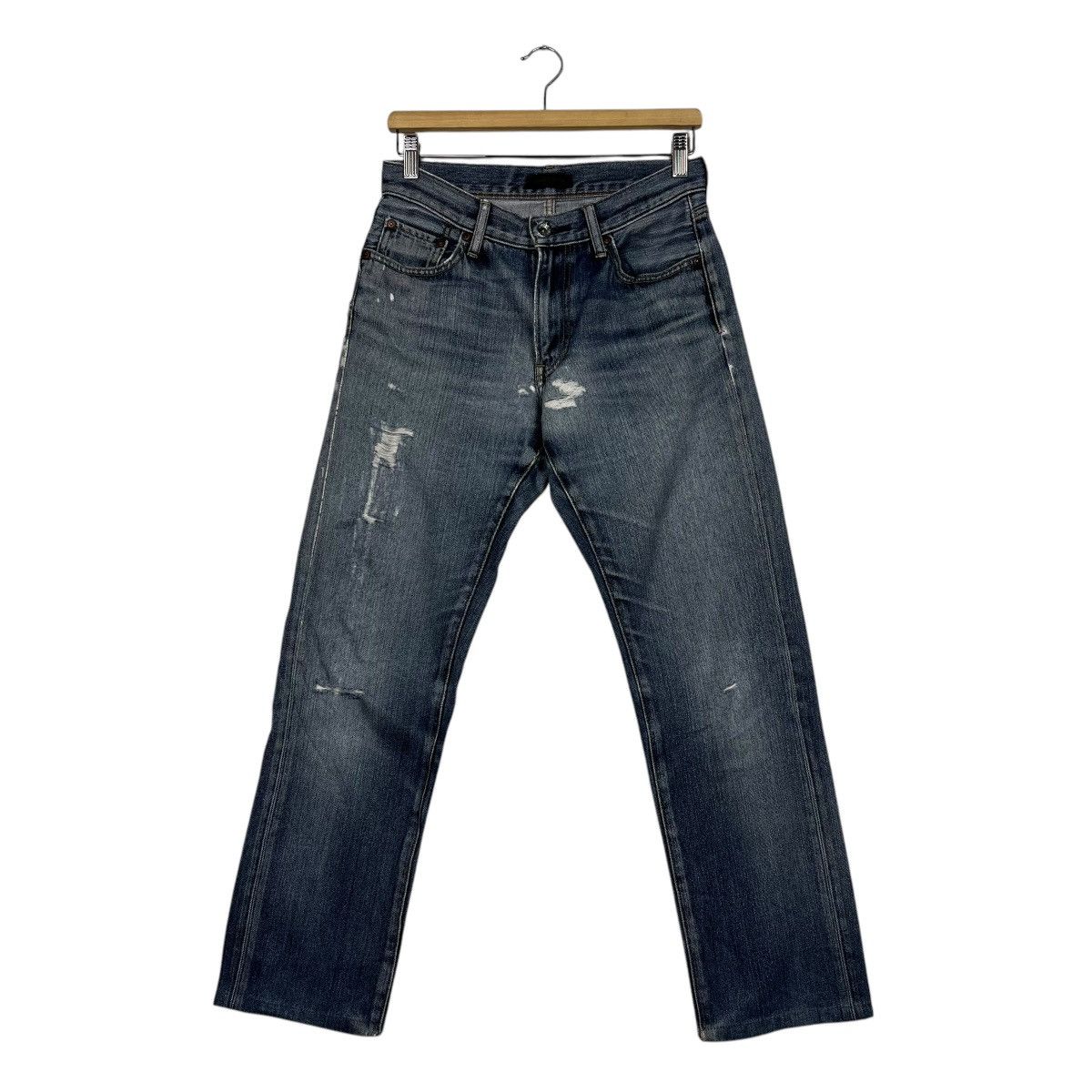 Vintage Japanese Designer Distressed Denim