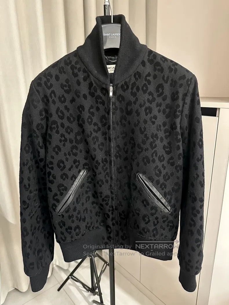 Saint Laurent Paris Saint Laurent Paris Collared Leopard Print Full Print Base Size US M / EU 48-50 / 2 - 1 Thumbnail
