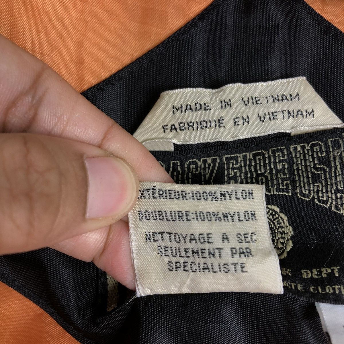 Japanese Brand 🔥RIOT RIOT AIR FORCE FLY BOMBER JACKET MIKITARY BIG LOGO Size US M / EU 48-50 / 2 - 20 Thumbnail