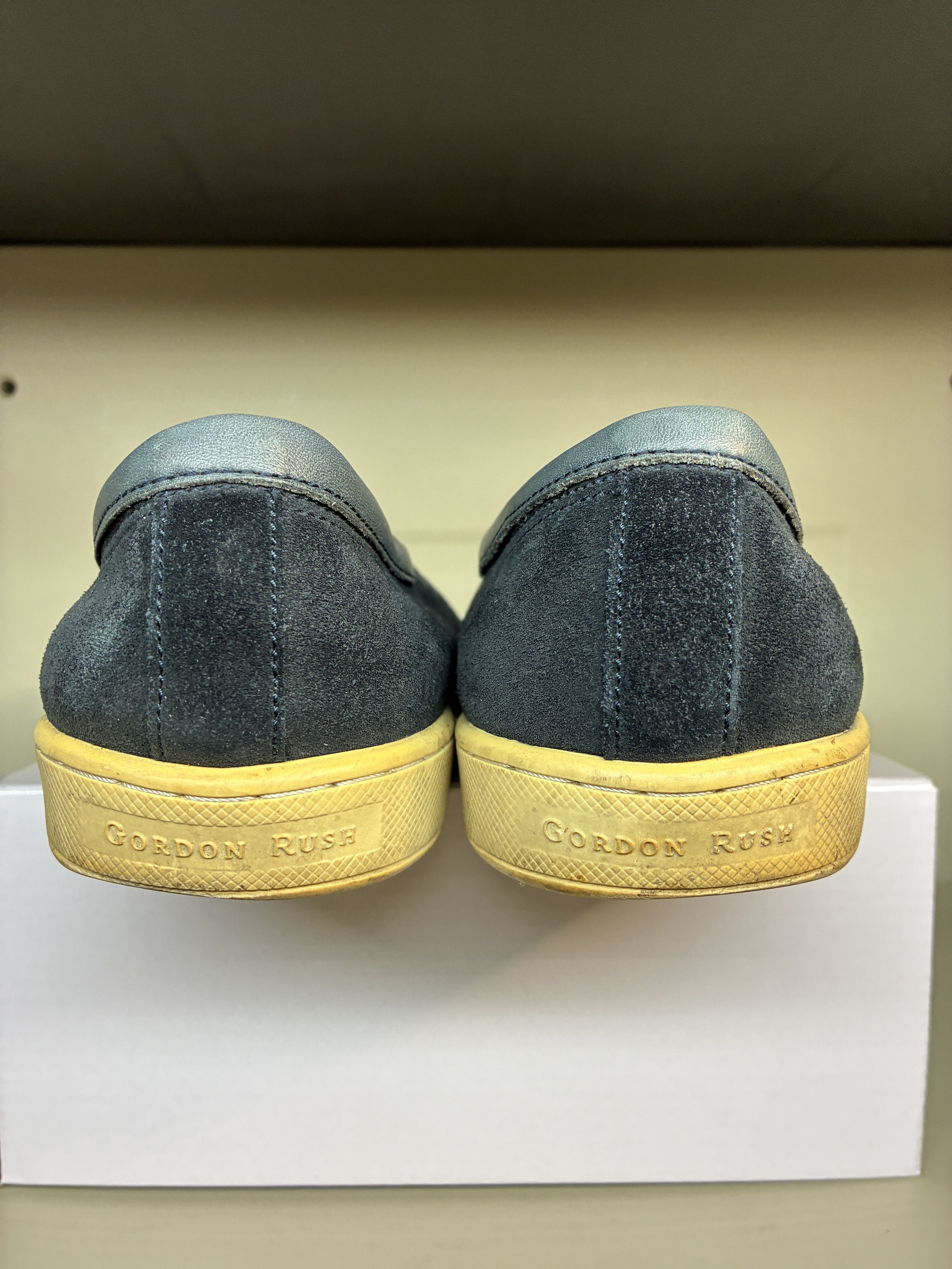 Gordon Rush Gordon Rush Sz 9 Suede Slip On Sneakers Shoes 102531 Leather Size US 9 / EU 42 - 4 Thumbnail