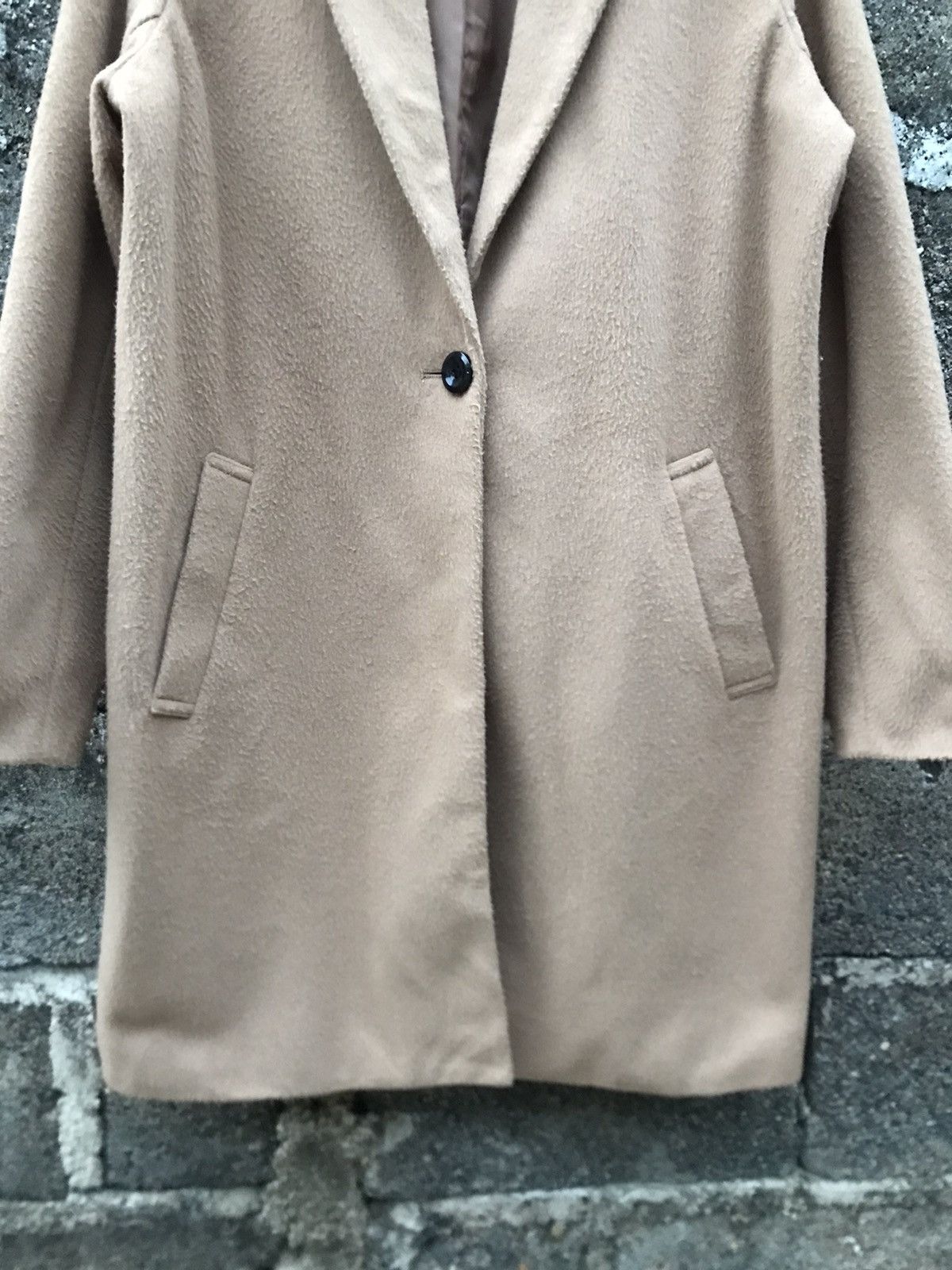 Japanese Brand × Vintage Brown Long Coat Size M / US 6-8 / IT 42-44 - 4 Thumbnail