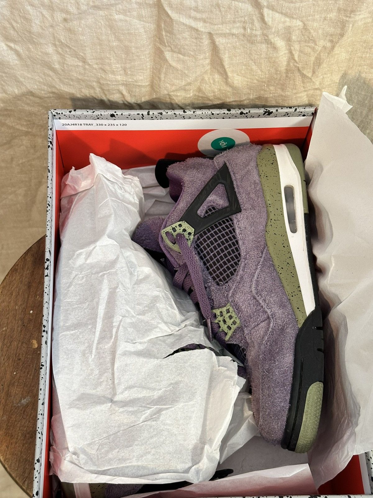 Jordan Brand Jordan 4 Canyon Purple Size US 8.5 / EU 41-42 - 12 Thumbnail