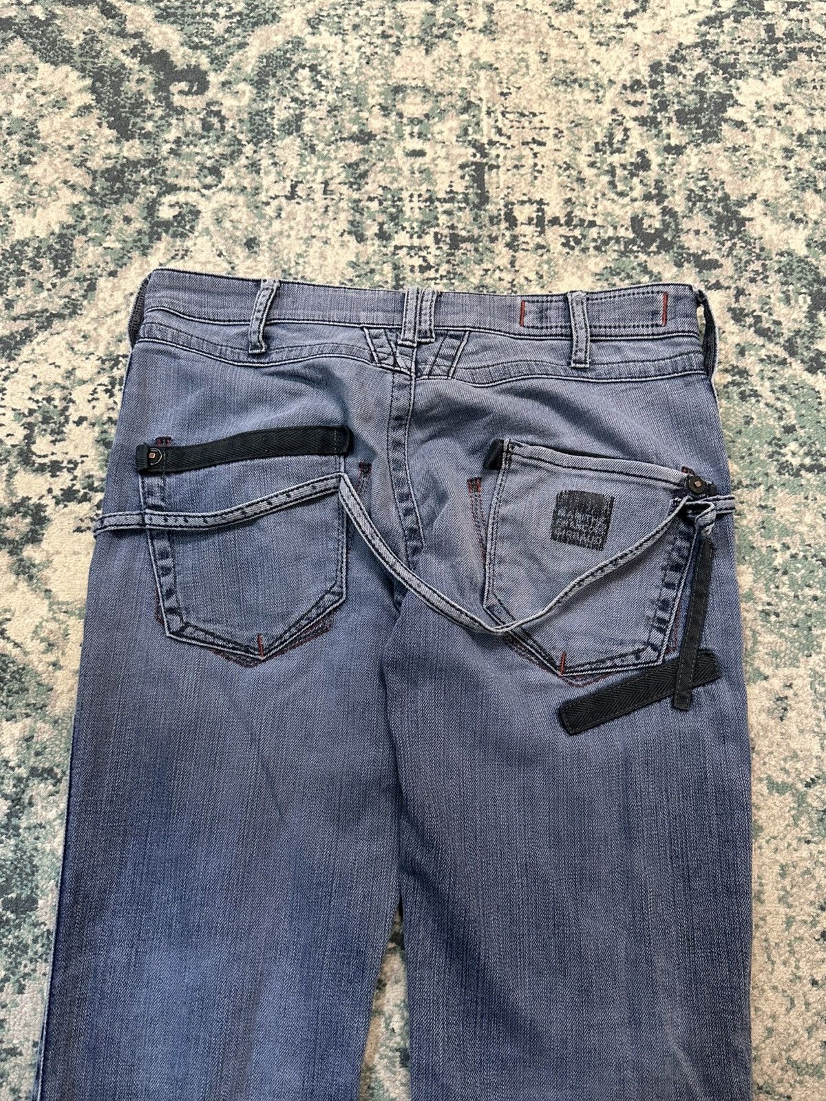 Marithe + Francois Girbaud Marithe Francois Girbaud Utility Denim Pant Size US 31 - 17 Thumbnail