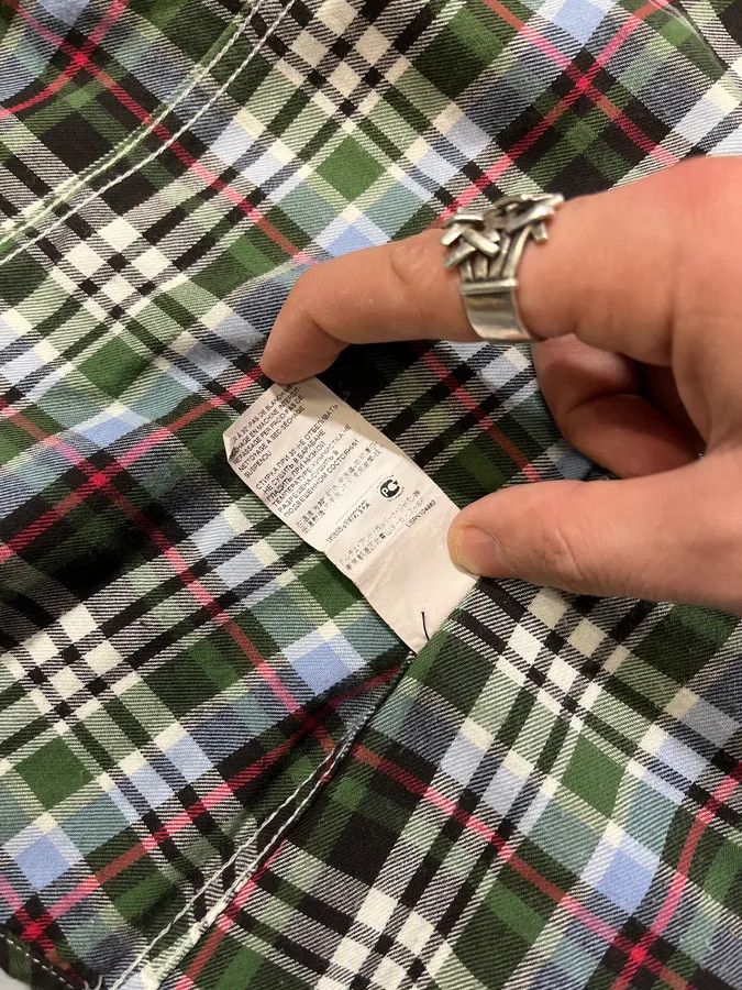 Dolce & Gabbana 2000s Dolce & Gabbana Green Checkered Shirt Size US M / EU 48-50 / 2 - 12 Thumbnail