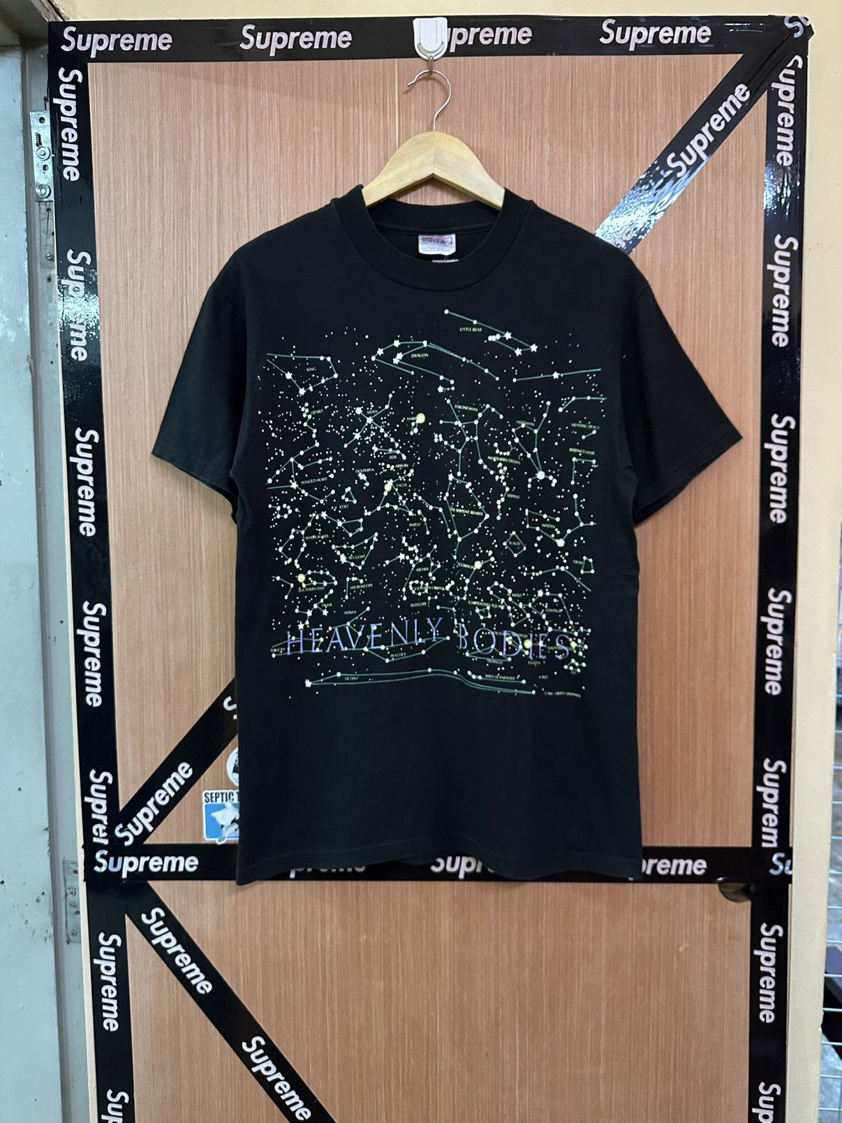 Vintage 90's Liberty Graphic Glow In The Dark Tees