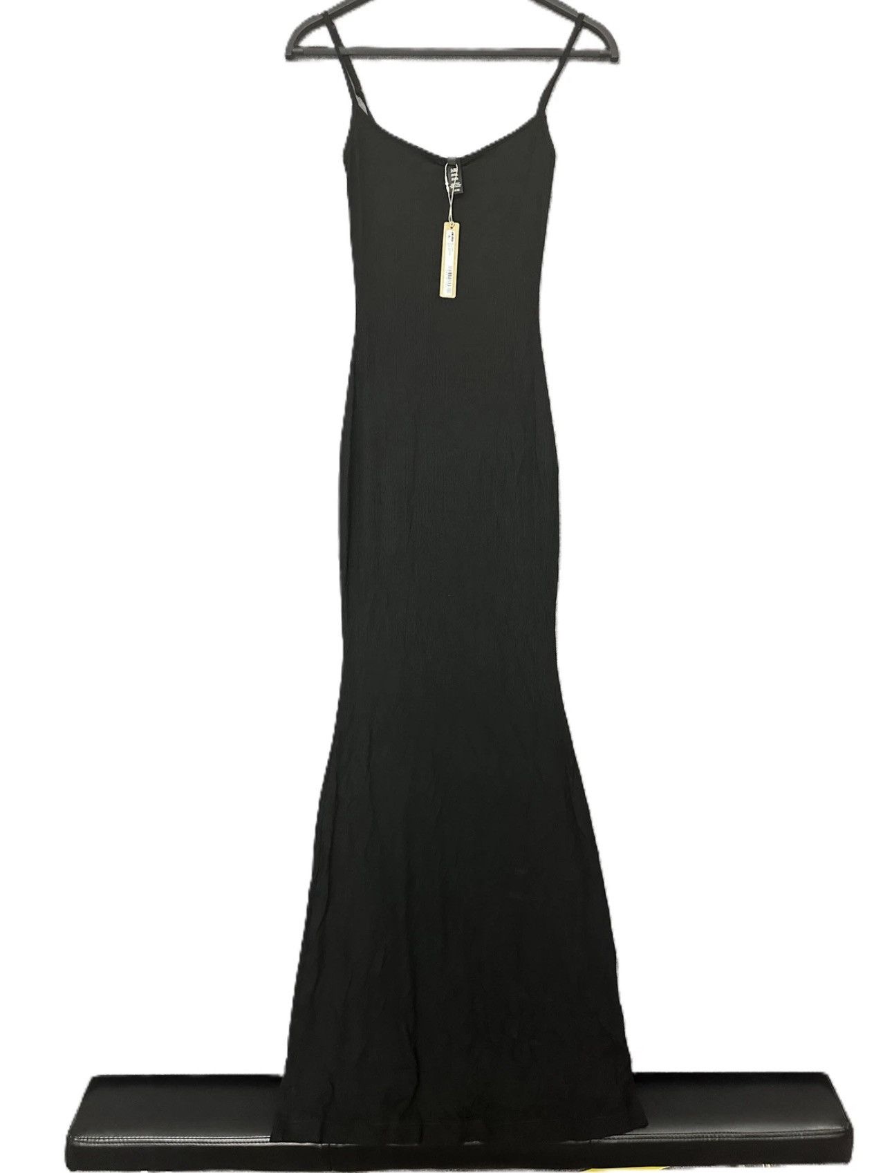 SKIMS Skims Onyx Maxi Dress Soft Lounge New Size L / US 10 / IT 46 - 1 Thumbnail