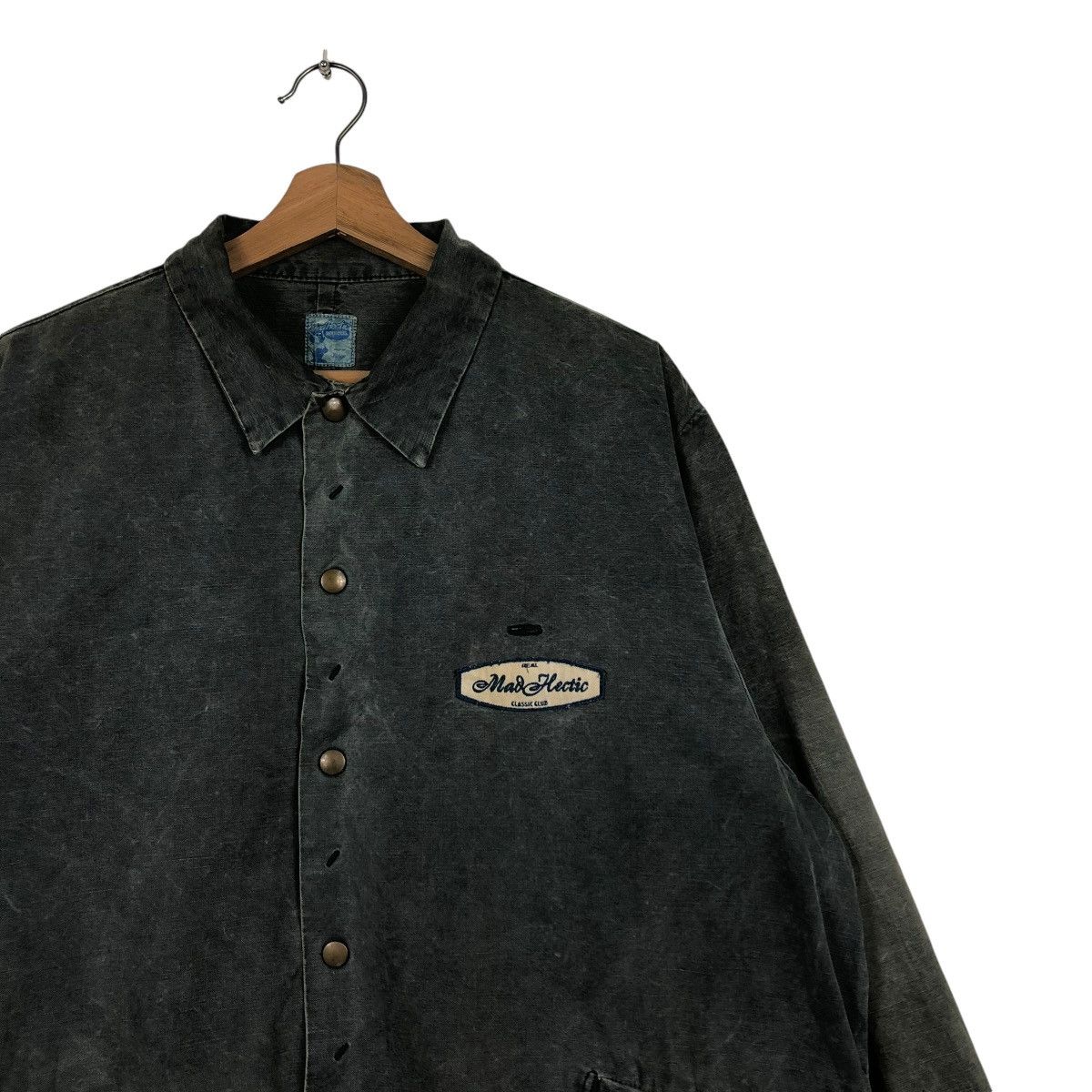 Hysteric Glamour 🔥VINTAGE CHORE WORK JACKET MAD HECTIC CLASSIC CLUB Size US L / EU 52-54 / 3 - 8 Thumbnail