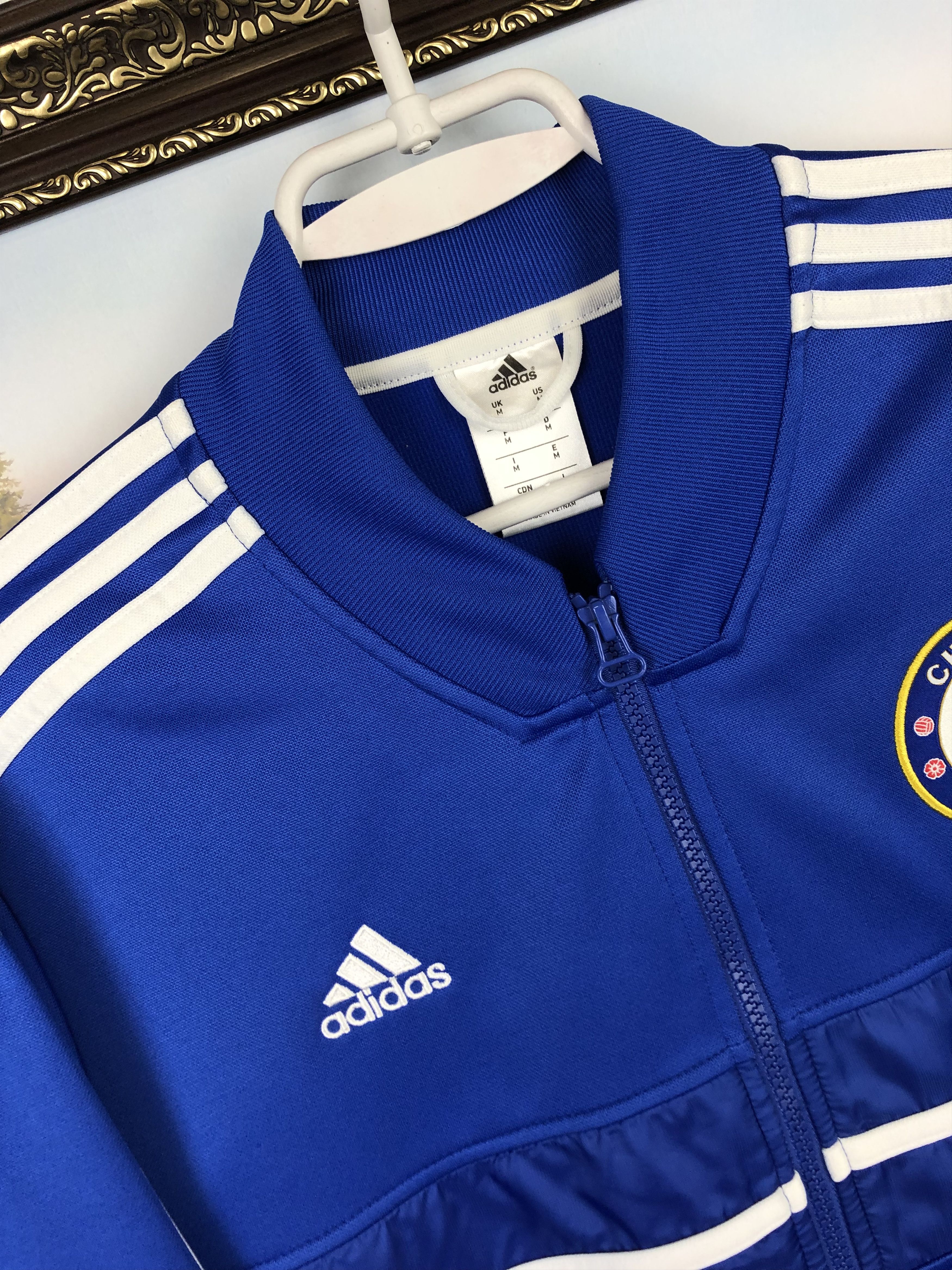 Adidas Vintage Adidas Chelsea Football Jacket Soccer Track Top Size US M / EU 48-50 / 2 - 4 Thumbnail