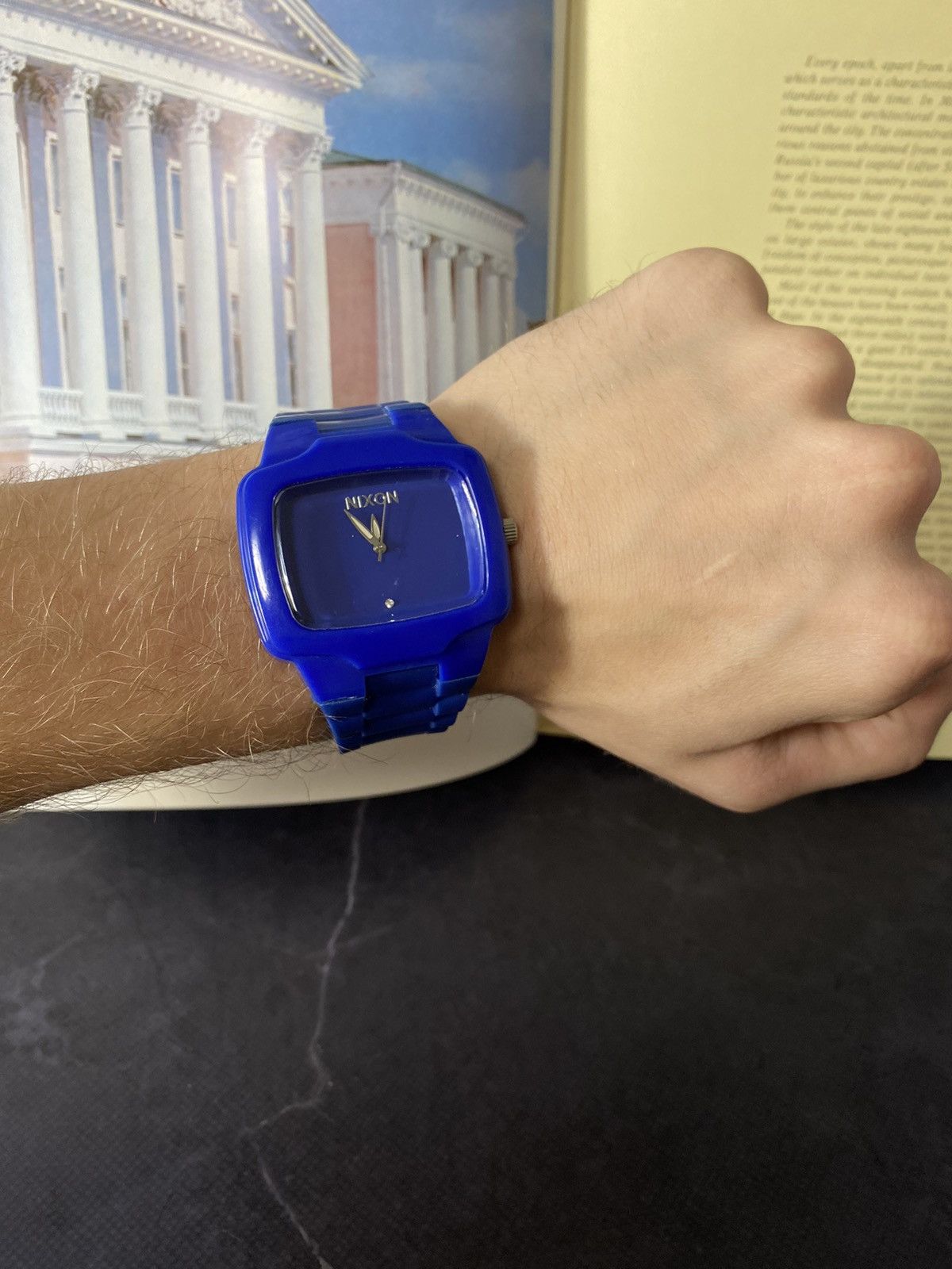 Jewelry Vintage Nixon Time Teller P Blue Watch Size ONE SIZE - 1 Thumbnail