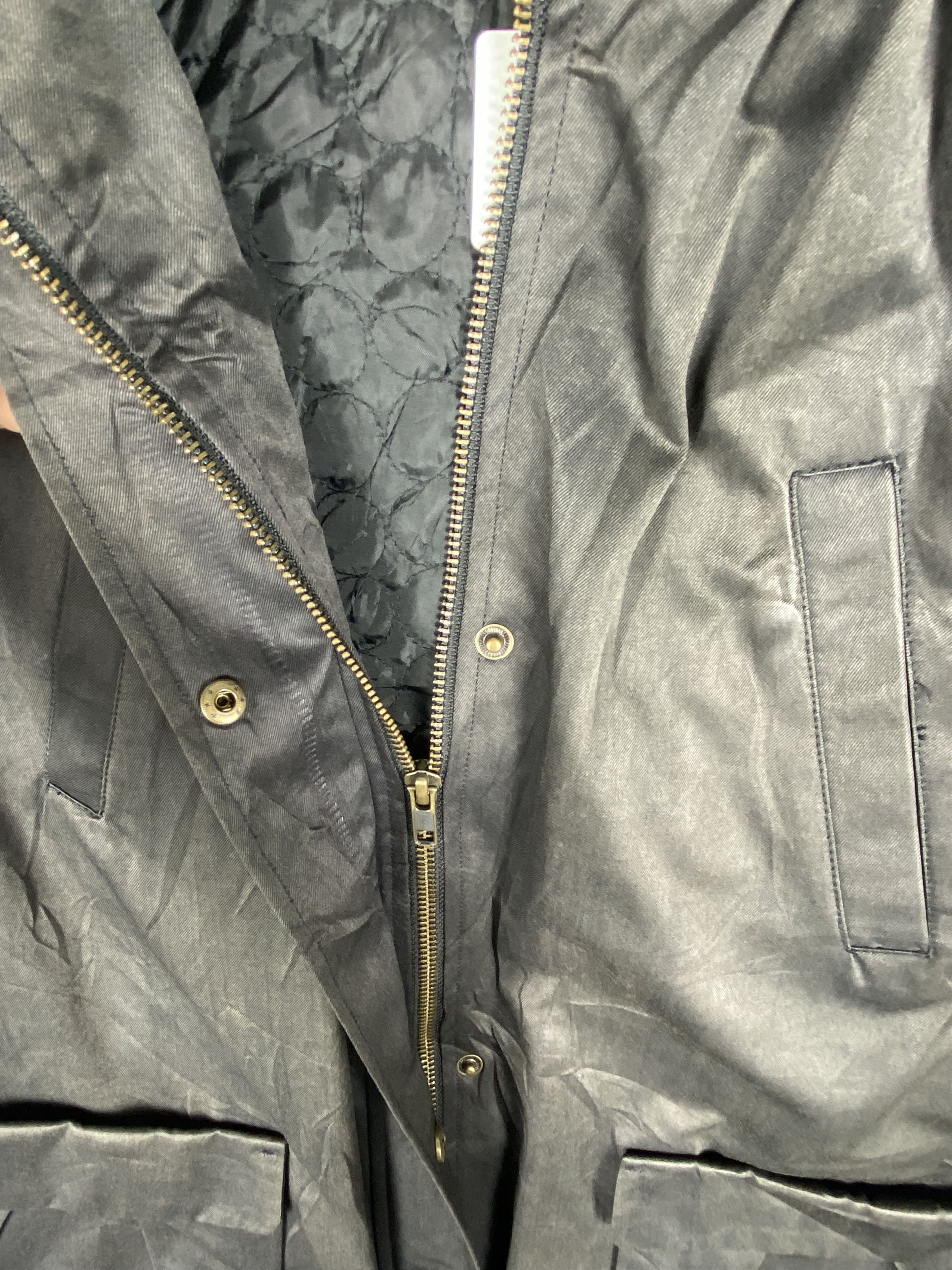 Japanese Brand Vintage Japanese Waxed Cotton Tech Jacket Size US M / EU 48-50 / 2 - 4 Thumbnail