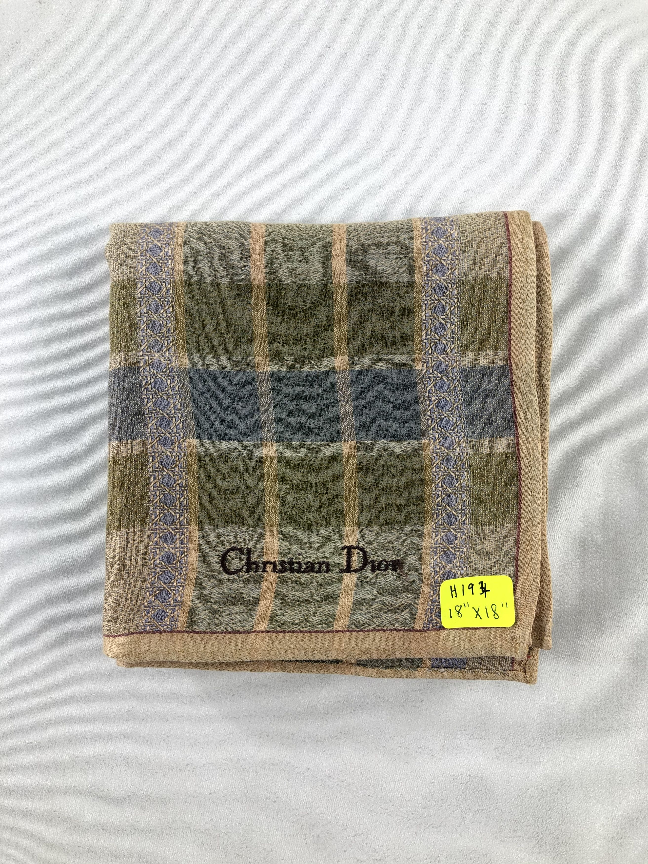Christian Dior Monsieur Christian Dior Handkerchief / Bandana / Neckerchief Size ONE SIZE - 5 Thumbnail