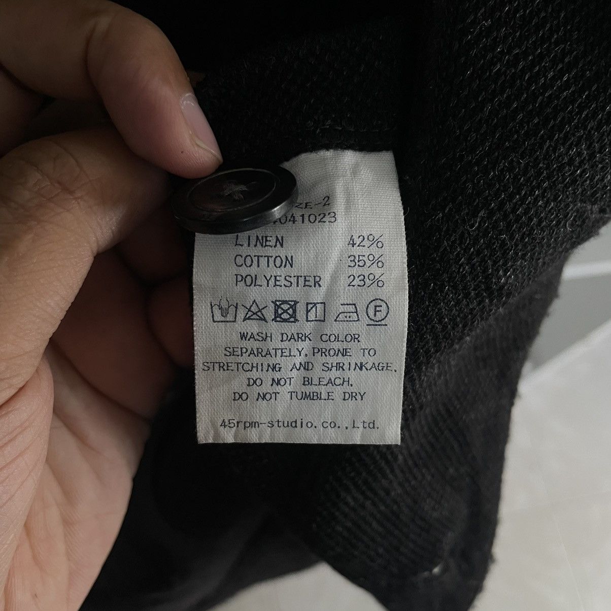 Kapital 🇯🇵 45rpm Black Wool Knit Blazer Jacket Kapital style Size US S / EU 44-46 / 1 - 14 Thumbnail