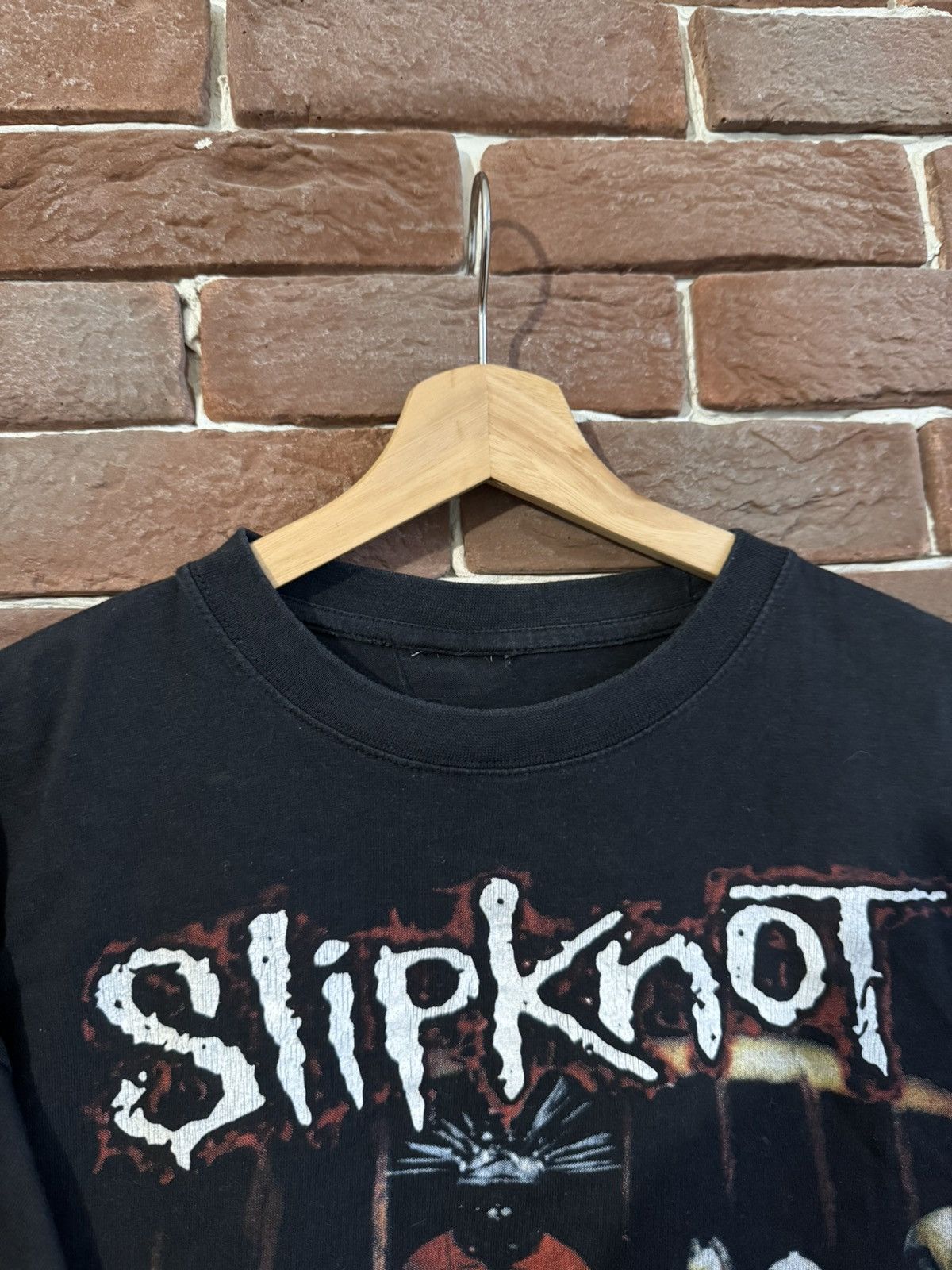 Band Tees Vintage Slipknot Self Titled 90s Tshirt Nu Metal Band XL Size US XL / EU 56 / 4 - 4 Thumbnail