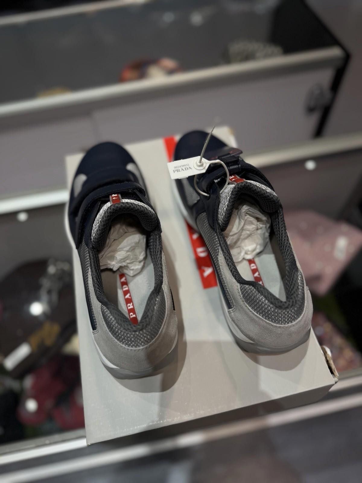Prada Prada America’s Cup Double Strap Sneakers 9UK/10US NEW Size US 10 / EU 43 - 9 Thumbnail