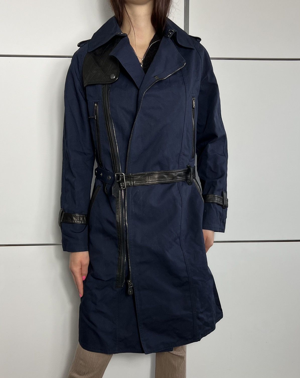 Diesel × Diesel Black Gold Diesel Black Gold Pre-Fall 2013 Rare Coat Avant Garde Size M / US 6-8 / IT 42-44 - 3 Thumbnail