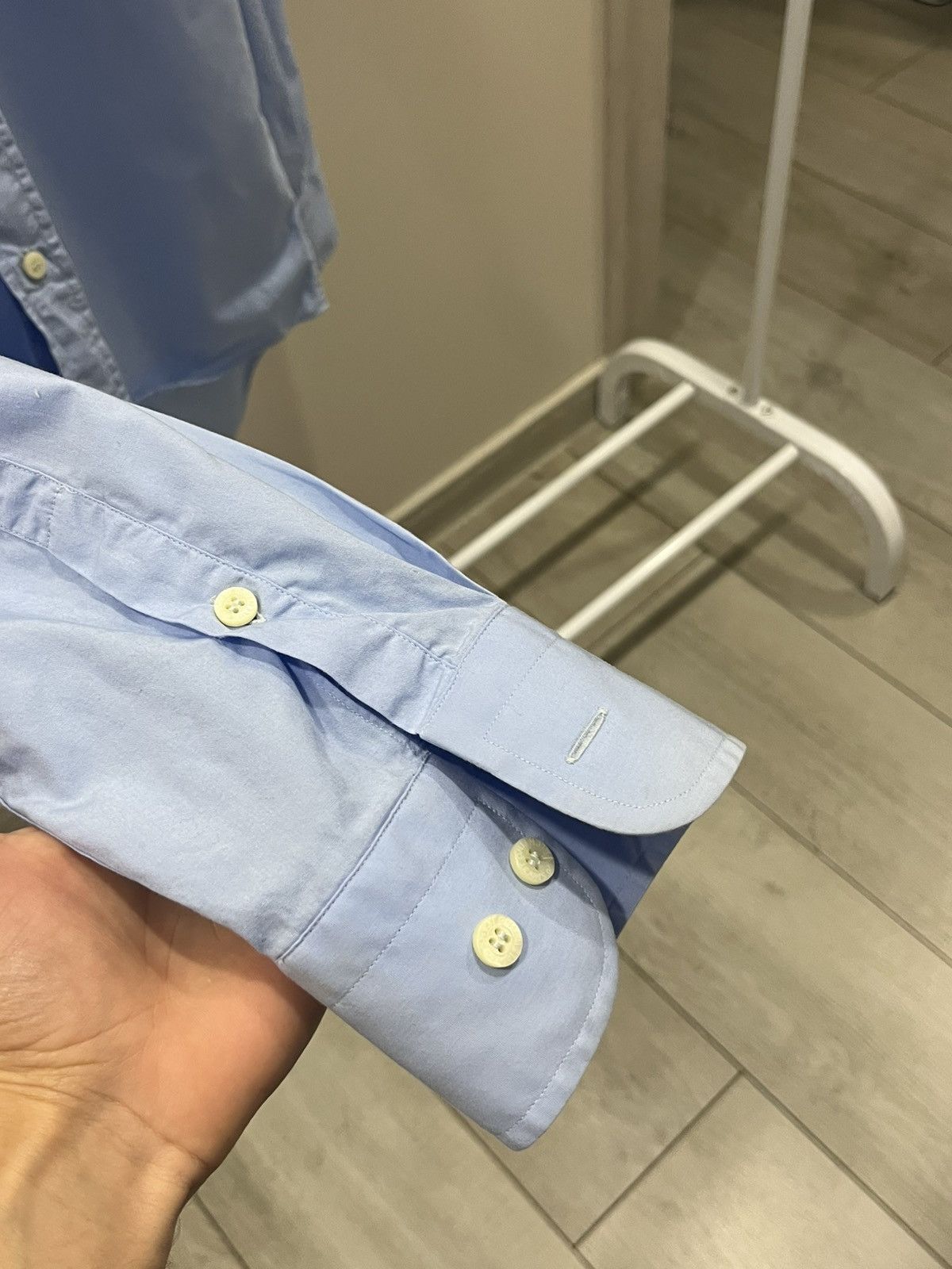 Valentino Vintage Valentino Jeans 52 Blue Shirt Luxury Y2K Size US XL / EU 56 / 4 - 4 Thumbnail