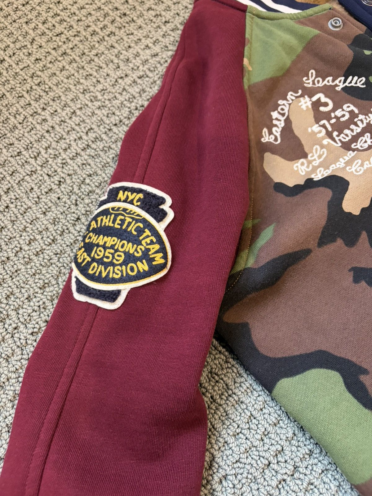 Polo Ralph Lauren Like new cotton/ fleece lining. Vintage varsity design Size US S / EU 44-46 / 1 - 3 Thumbnail