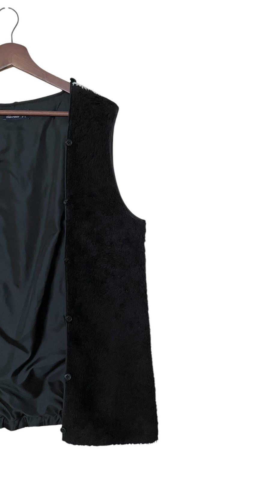 Fred Perry × Vintage Vintage Brand Fred Perry Fur Inner Vest 1990s Size US S / EU 44-46 / 1 - 6 Thumbnail