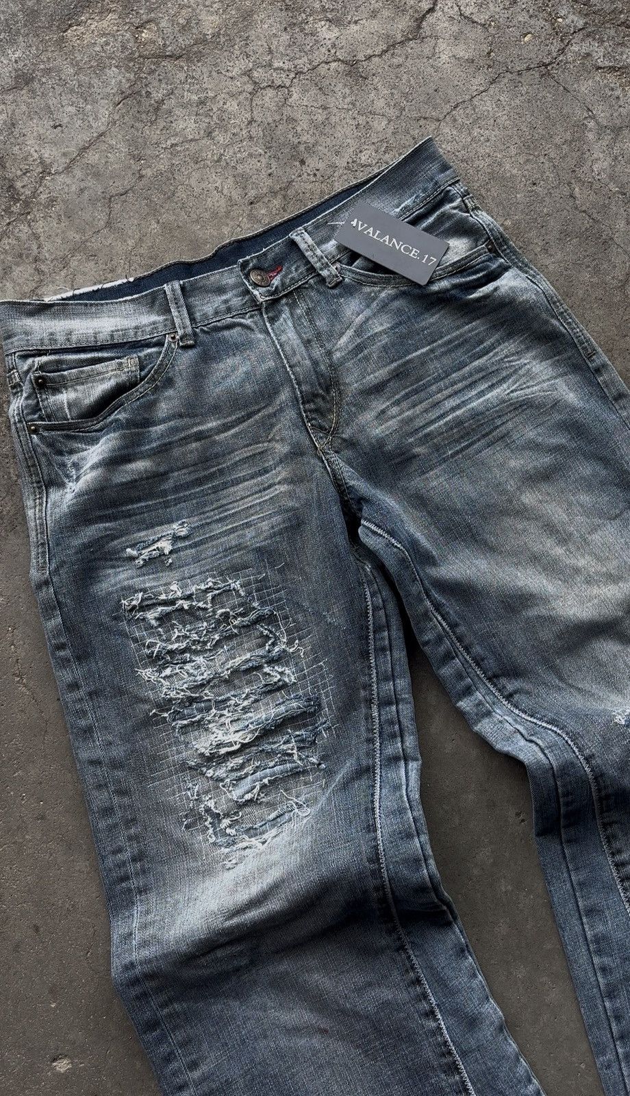 Other Stipple stitch jeans Size US 30 / EU 46 - 4 Thumbnail