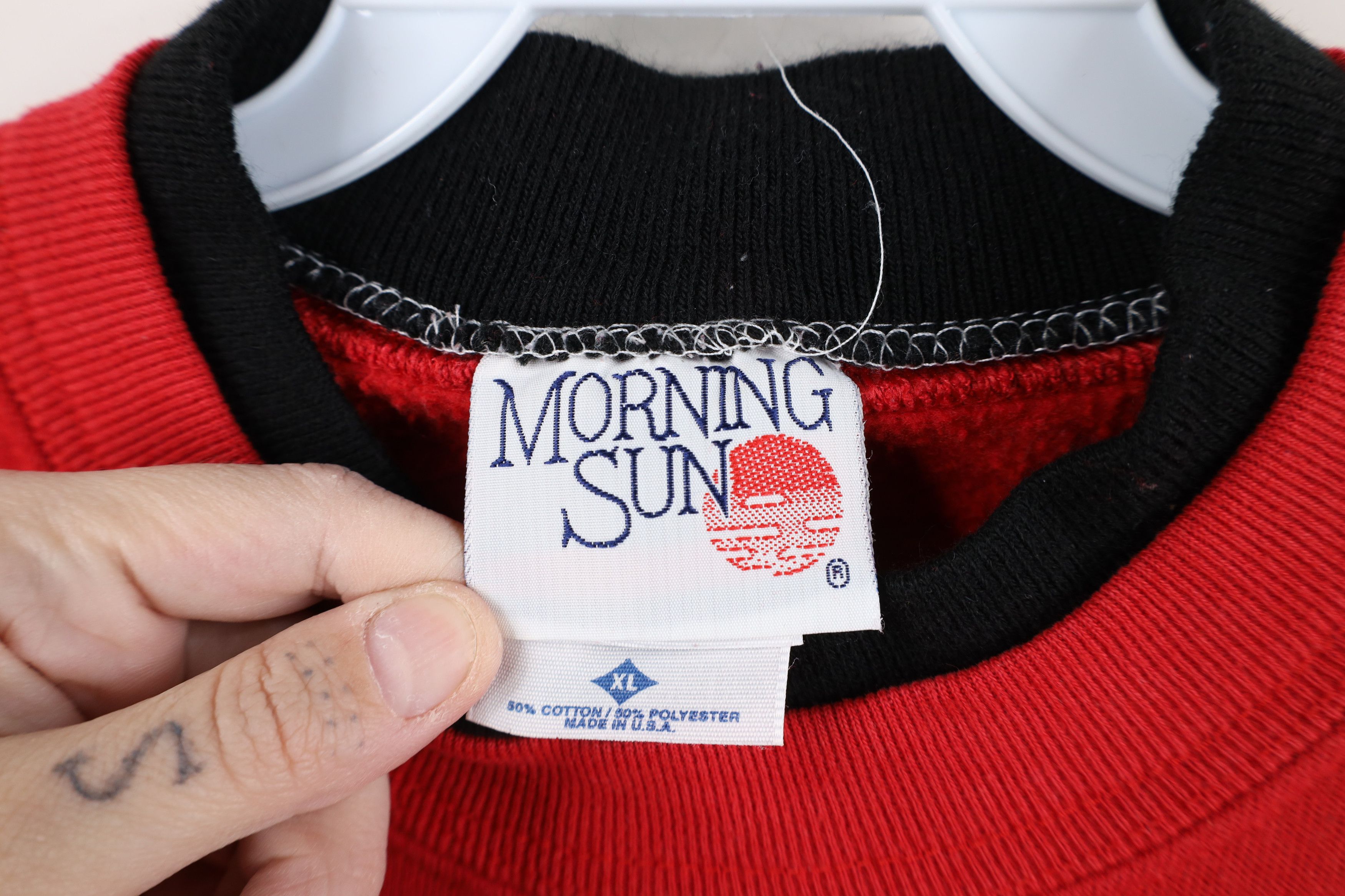 Vintage Vintage 90s Streetwear Christmas Snow Birds Sweatshirt USA Size XL / US 12-14 / IT 48-50 - 8 Thumbnail