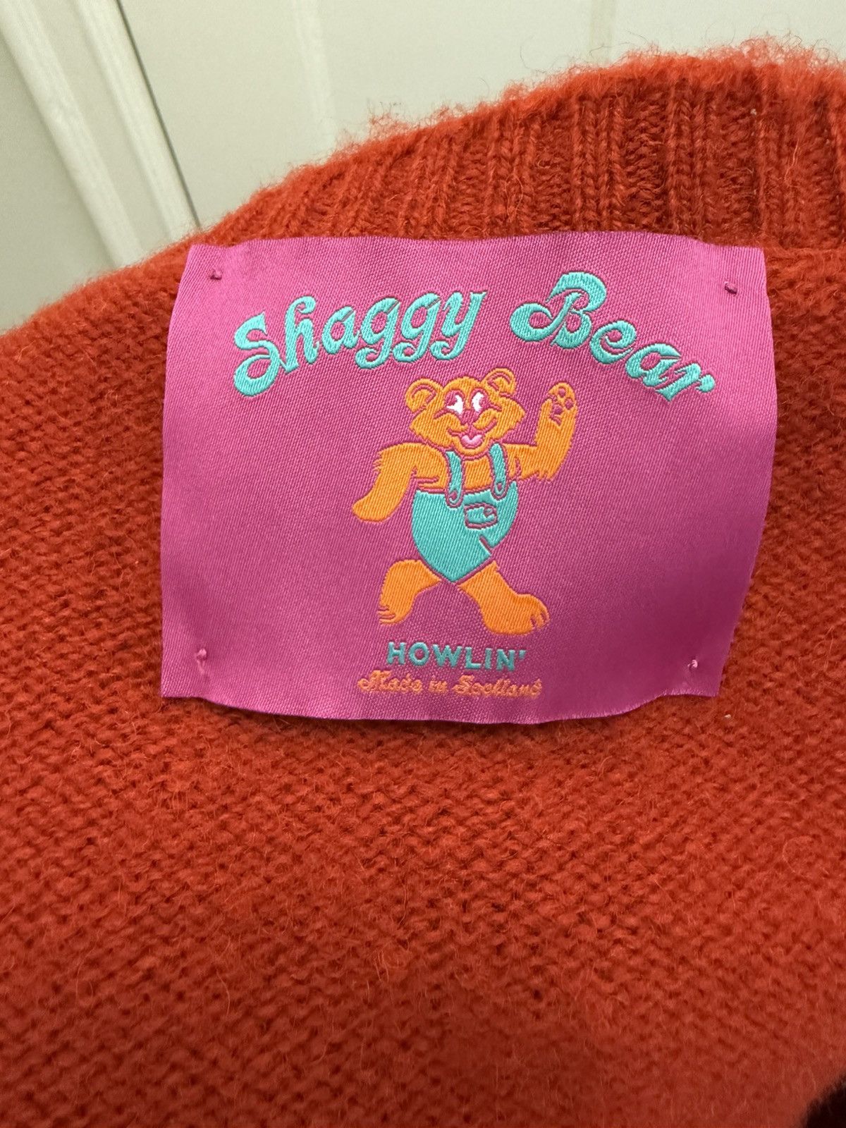 Howlin By Morrison Howlin by Morrison Shaggy Dog Sweater Red Orange Size XL Size US XL / EU 56 / 4 - 5 Thumbnail