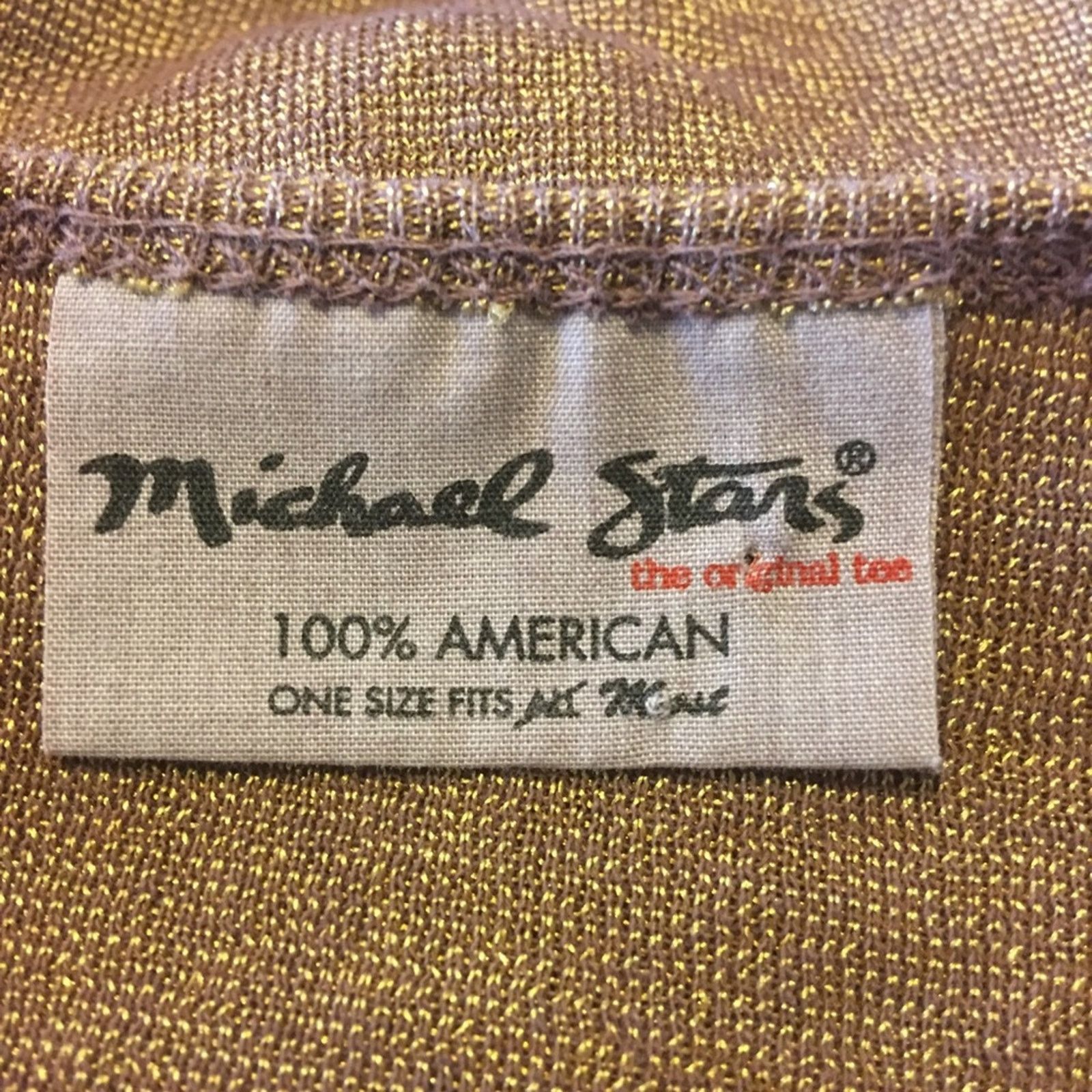 Michael Stars Michael Stars metallic brown long sleeve top Size ONE SIZE - 7 Thumbnail