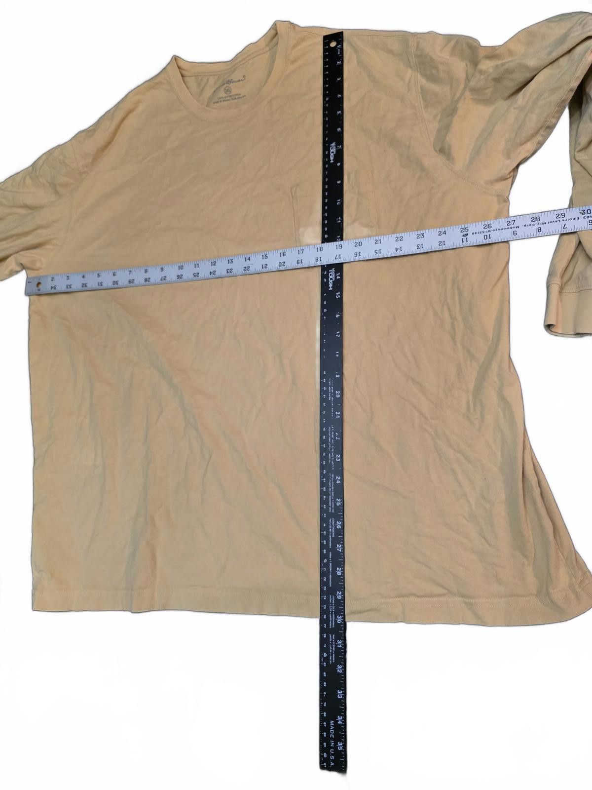 Eddie Bauer Eddie Bauer Long Sleeve Pocket Tee Yellow Shirt Mens XXL 3X Size US XXL / EU 58 / 5 - 10 Thumbnail
