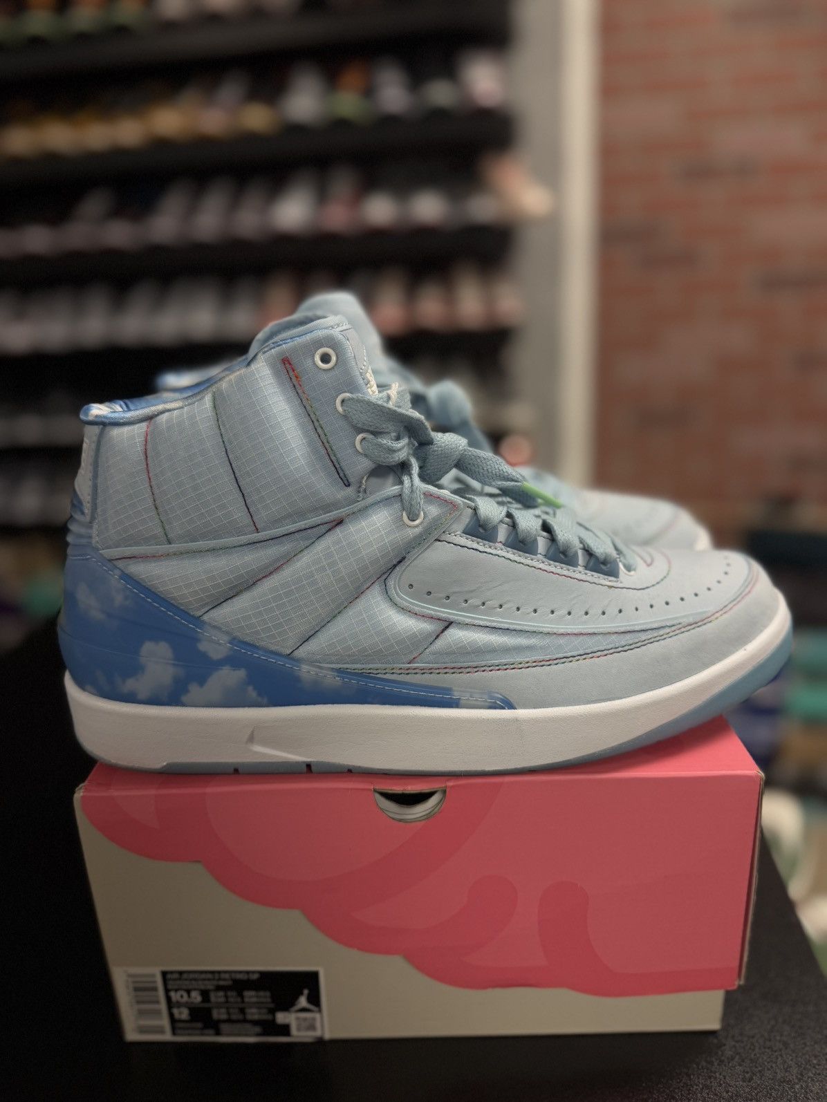 Jordan Brand × Nike Jordan 2 J Balvin Size 10.5 (DQ7691-419) Light Up Size US 10.5 / EU 43-44 - 16 Thumbnail