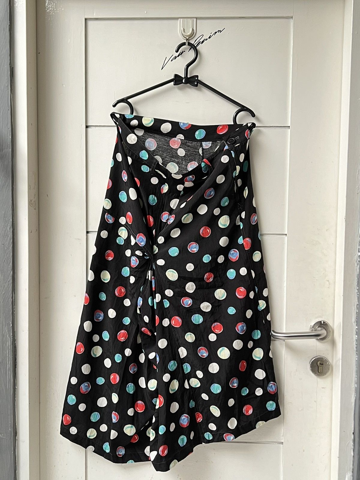 YOHJI YAMAMOTO Polkadot Motive Pants