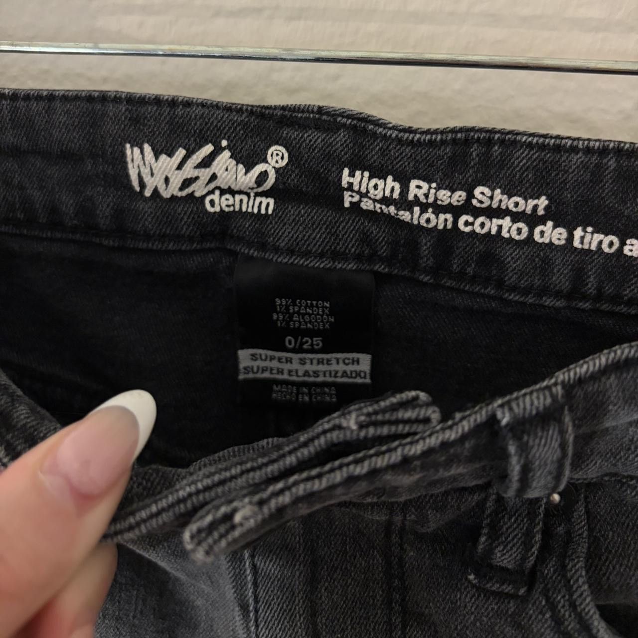 Mossimo mossimo black denim shorts Size 25" / US 0 / IT 36 - 3 Thumbnail