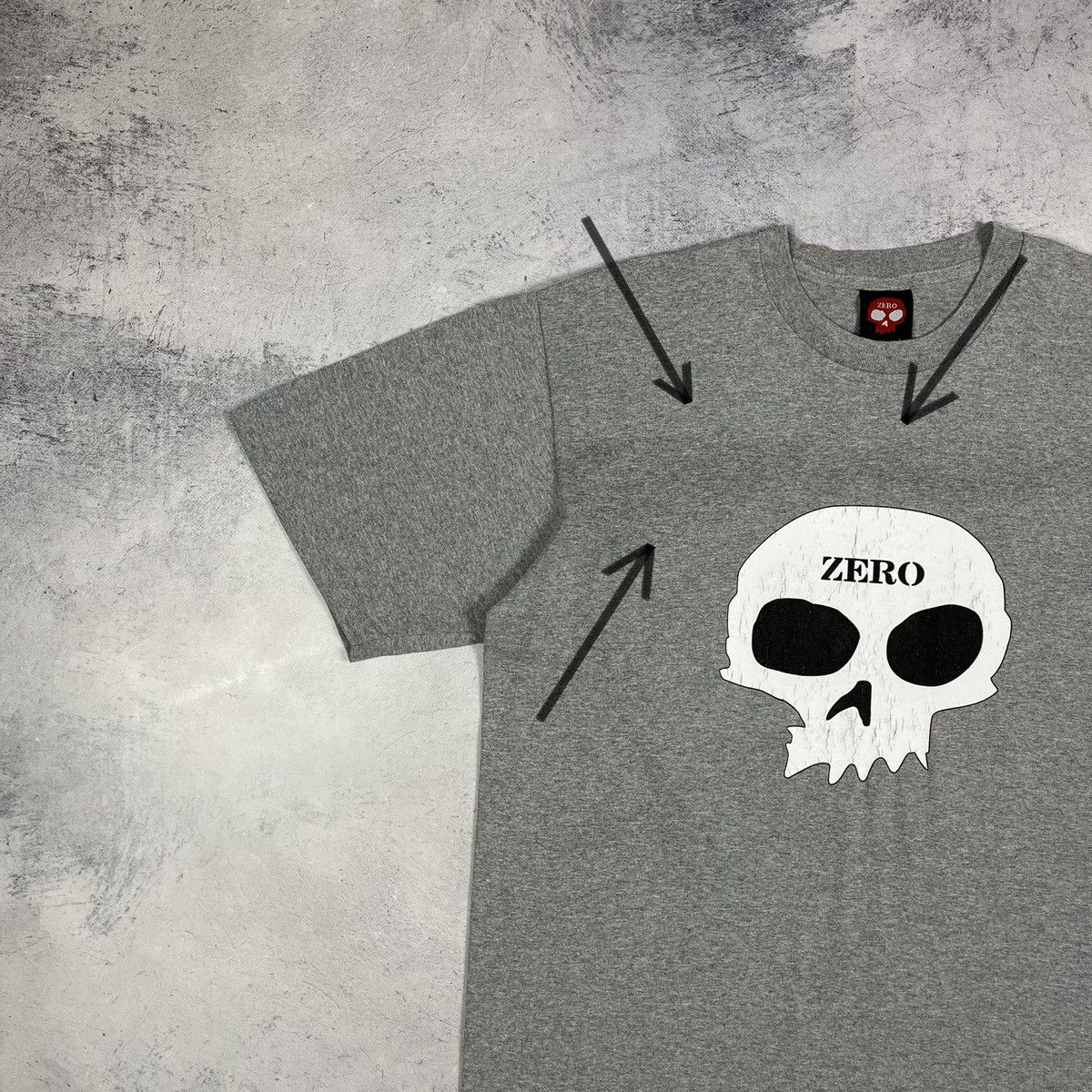 Hook-Ups Vintage Zero Skateboarding y2k Hook Ups sk8 tee 90’s Size US L / EU 52-54 / 3 - 6 Thumbnail